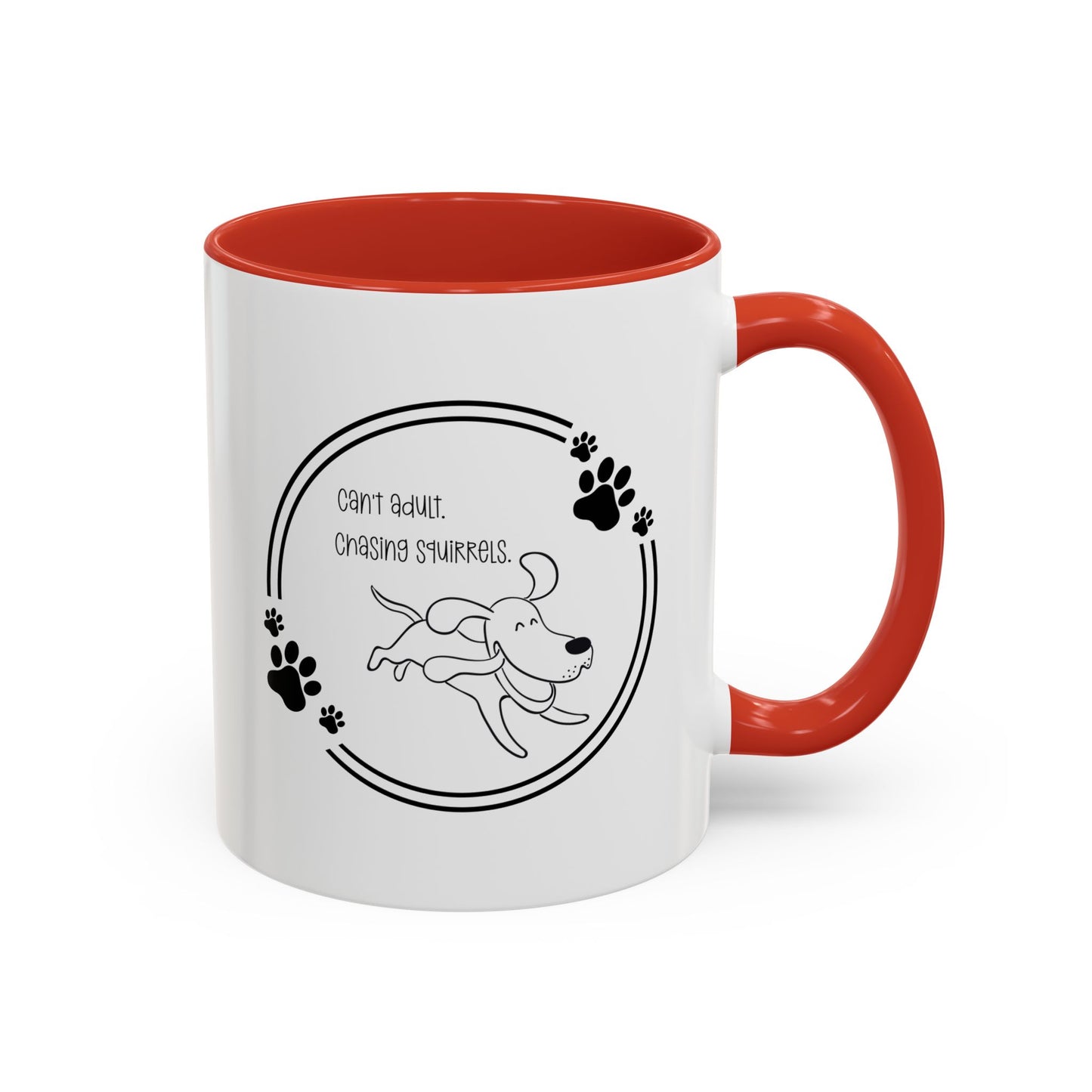 Adulthood Avoidance Accent Mug