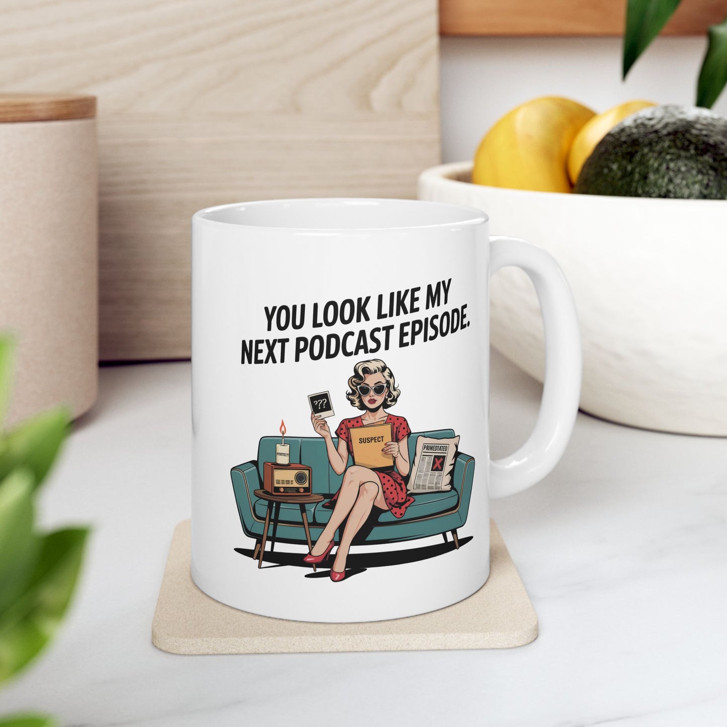 Couch Confessions Ceramic Mug