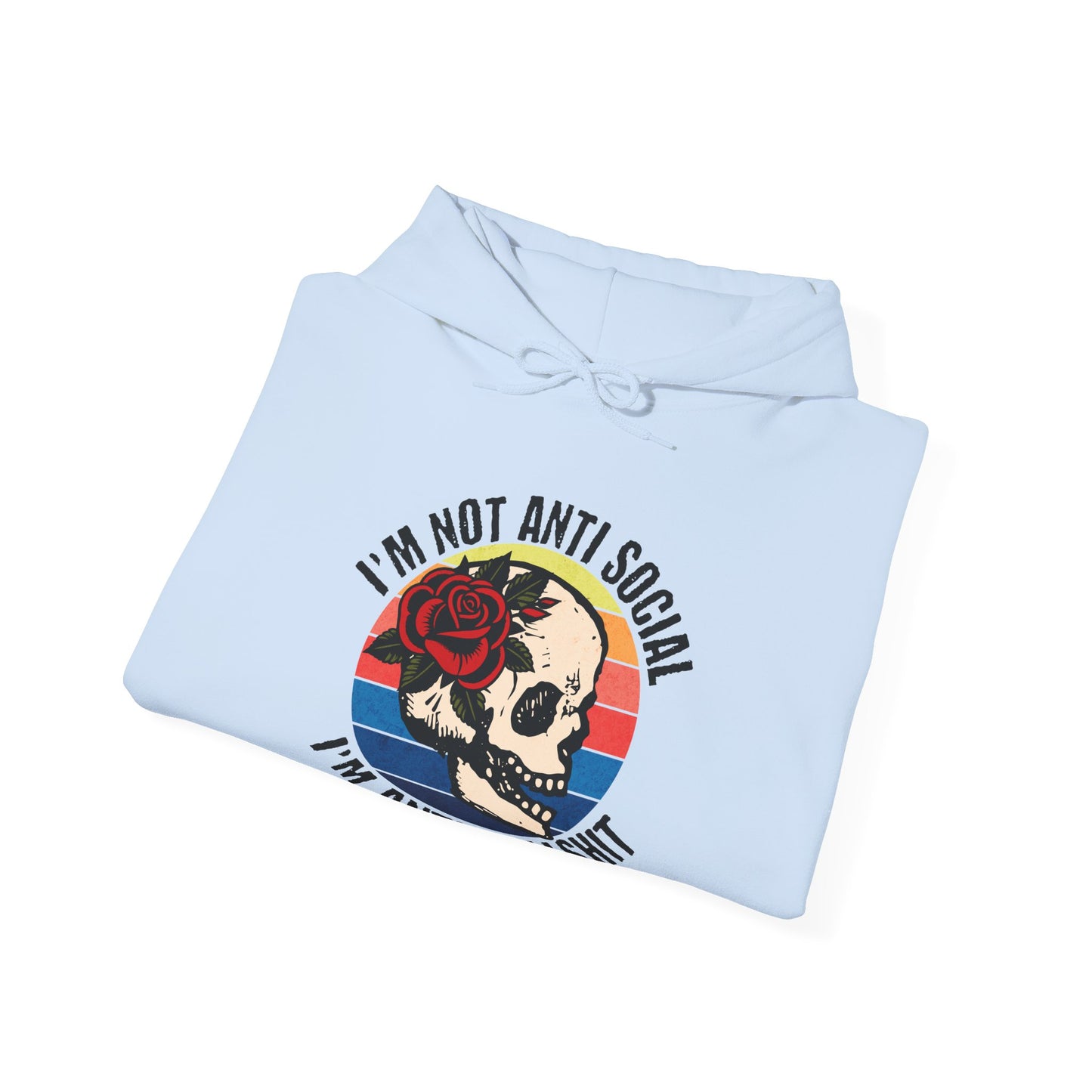 Anti bullshit Hooded Sweatshirt