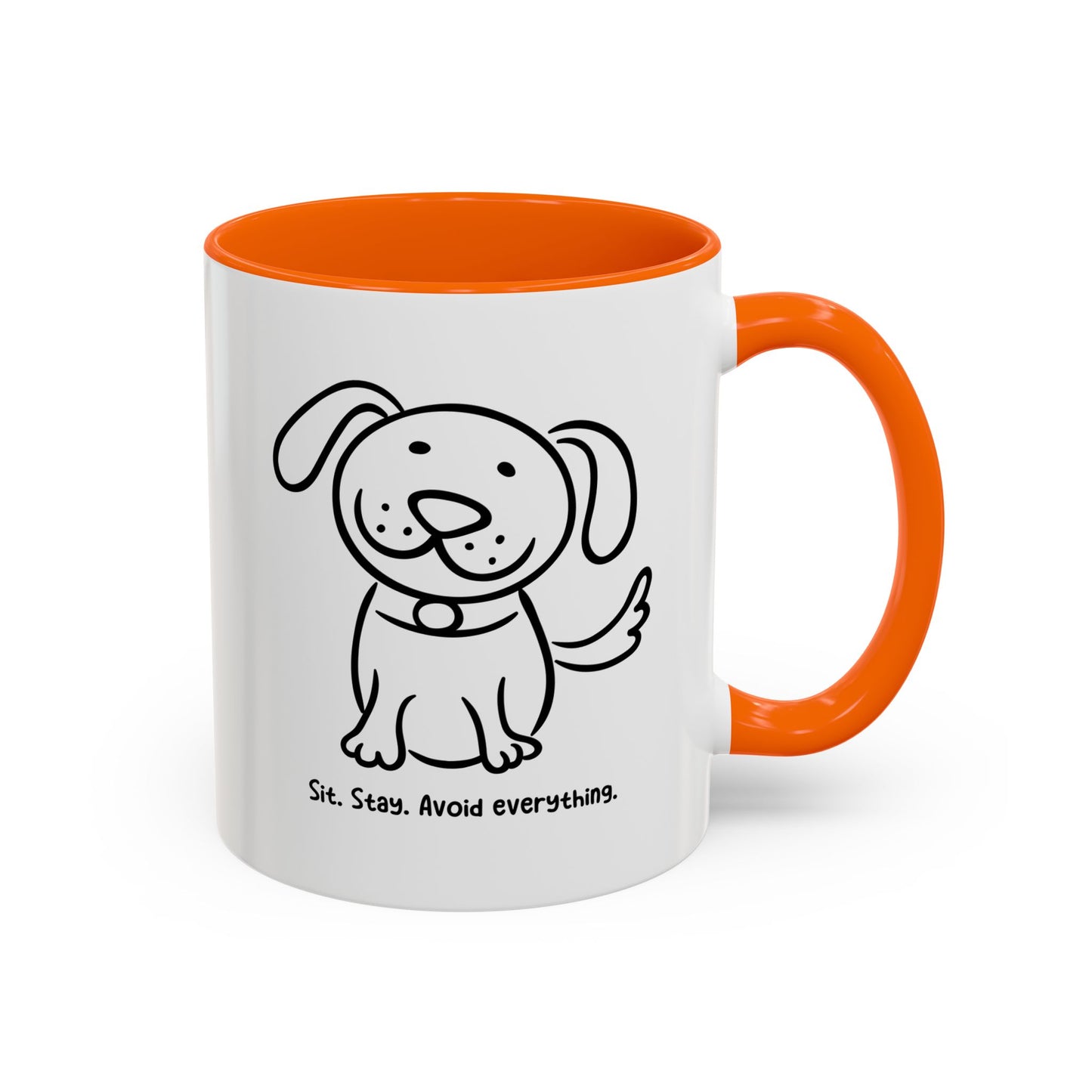 The Anti-Social Sip Accent Mug