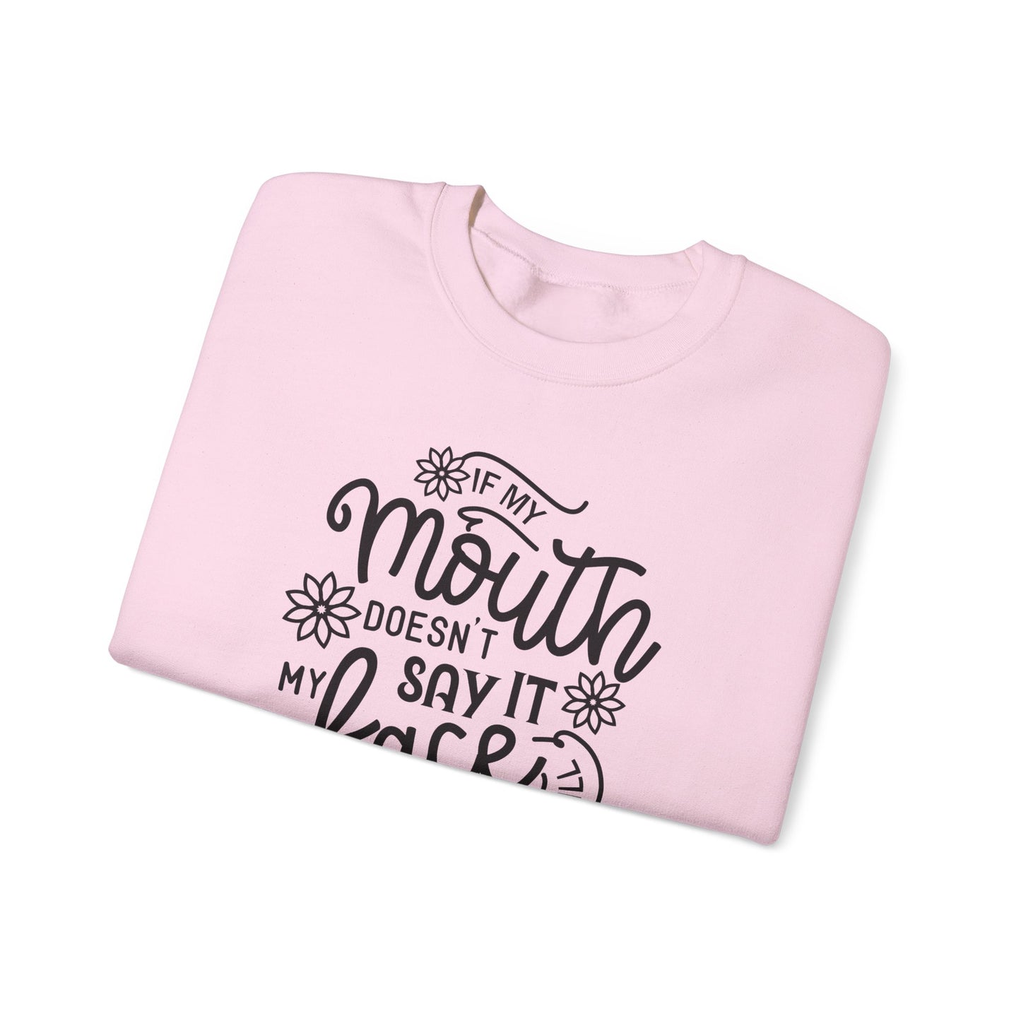I Say It With Faces Crewneck Sweatshirt