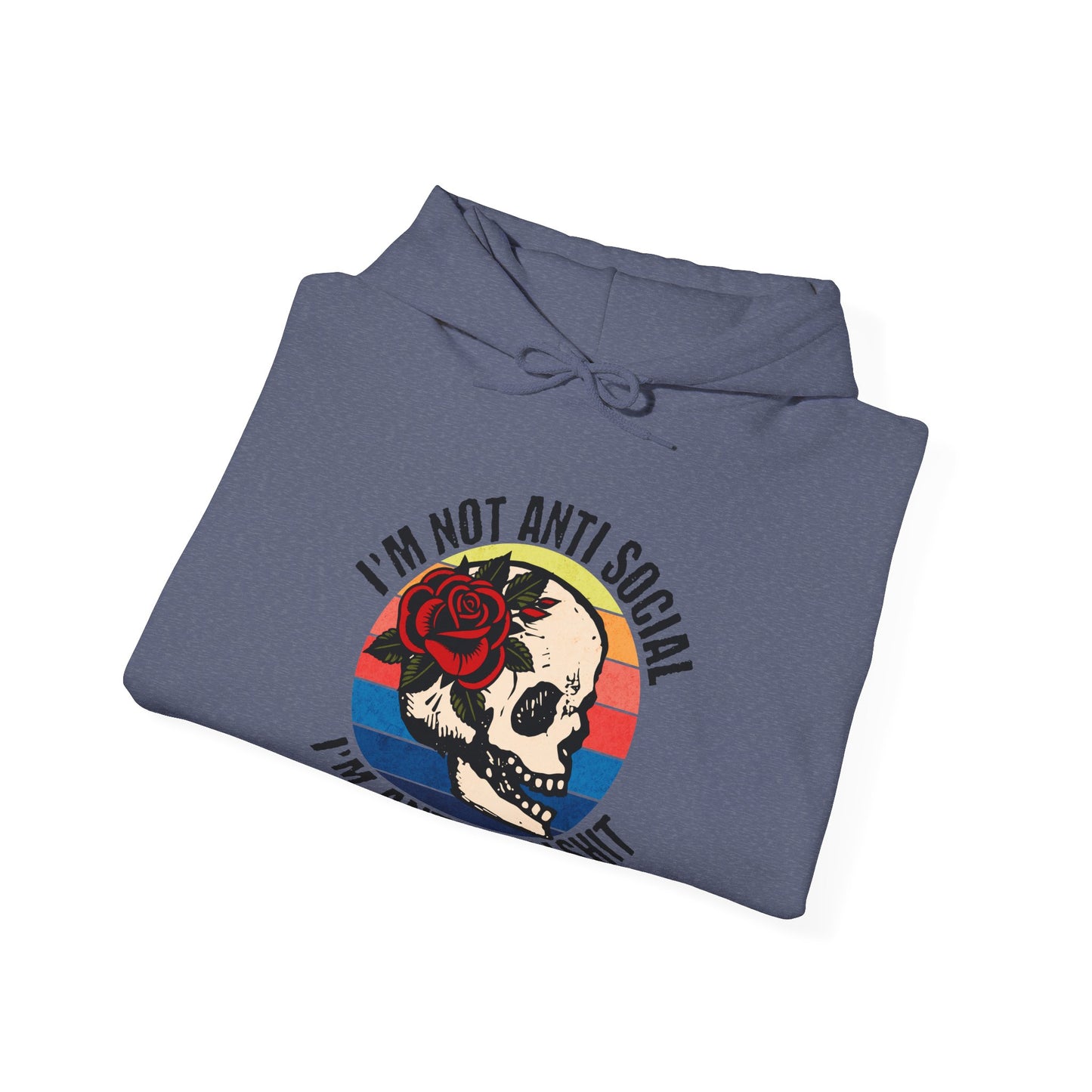 Anti bullshit Hooded Sweatshirt