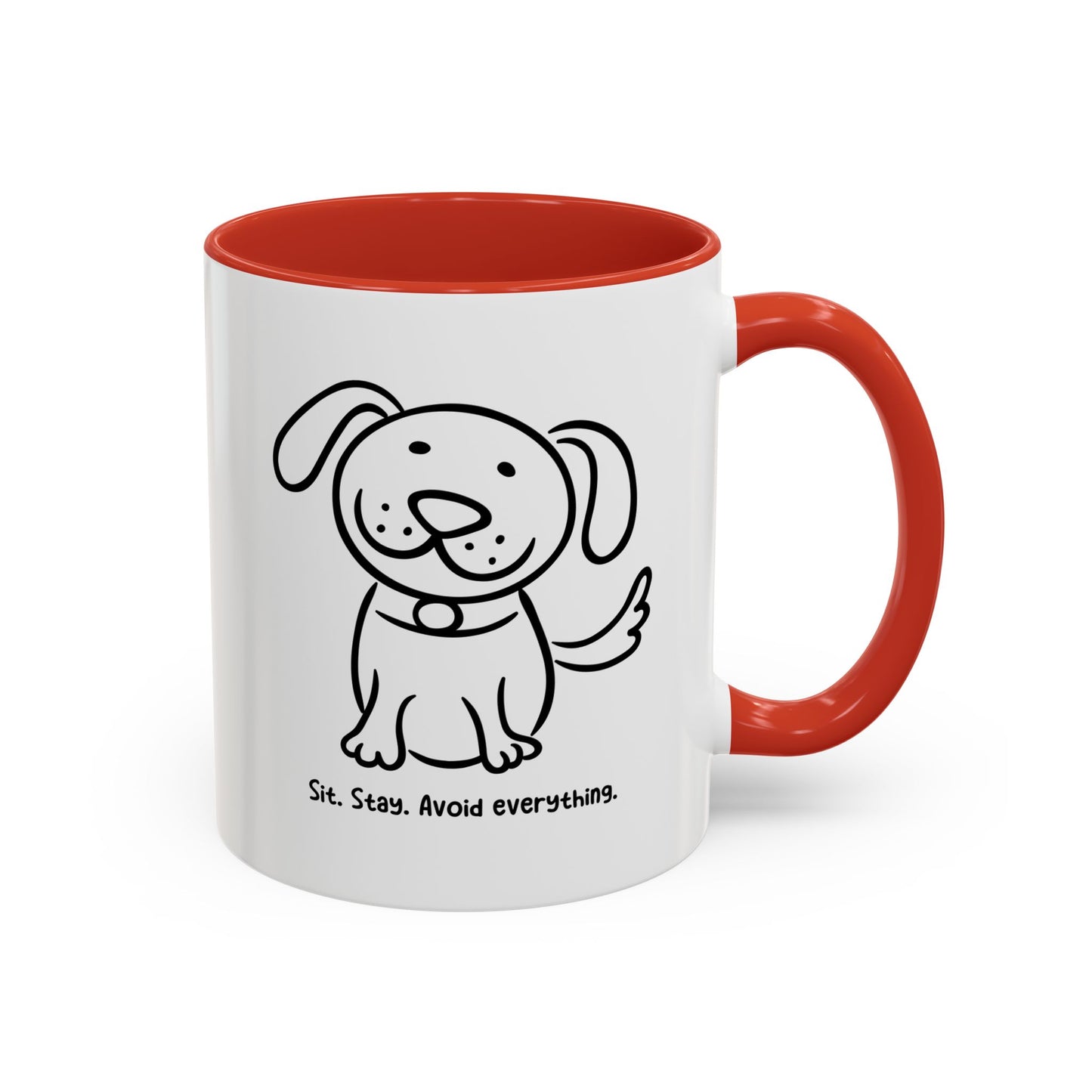 The Anti-Social Sip Accent Mug