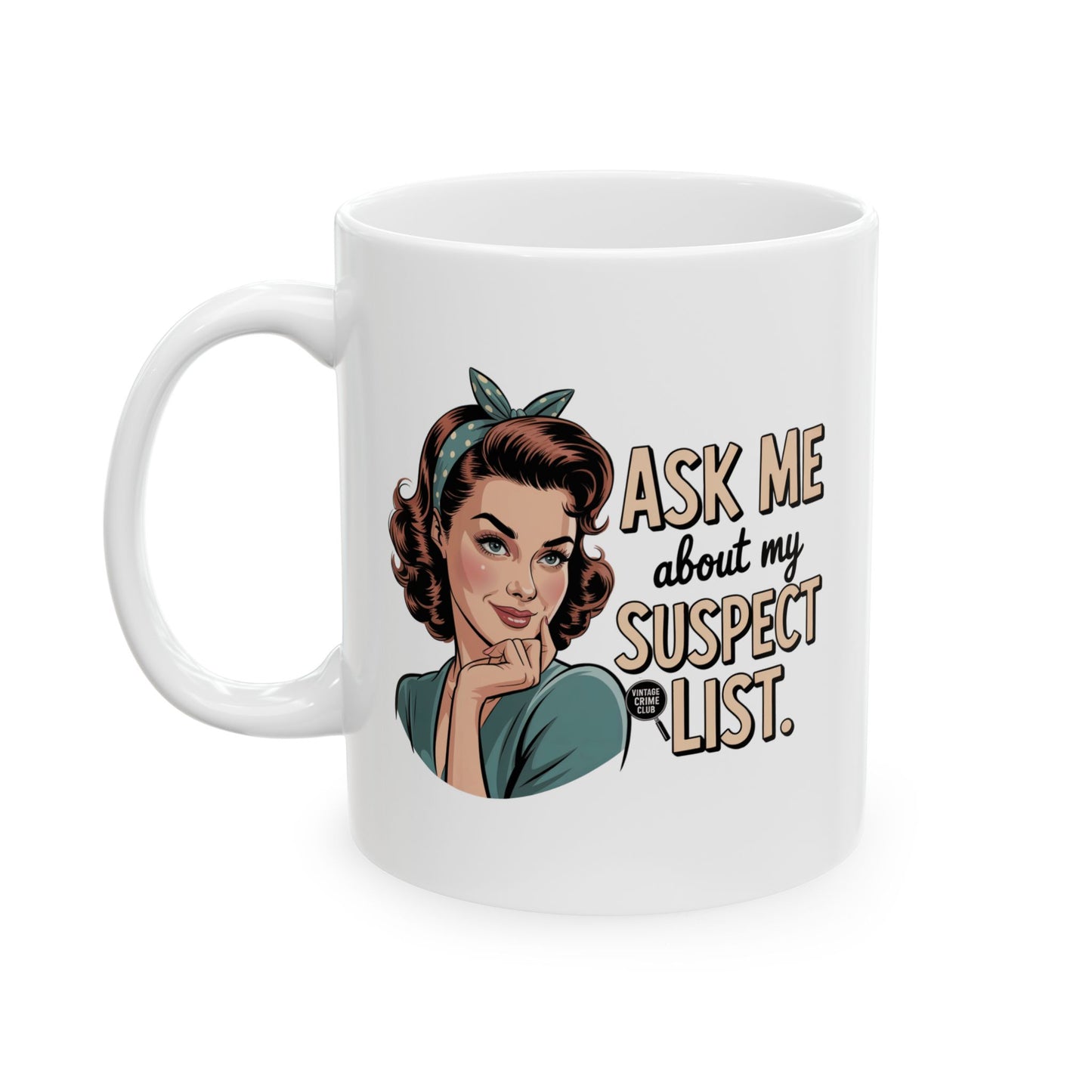 Vintage Crime Club Ceramic Mug