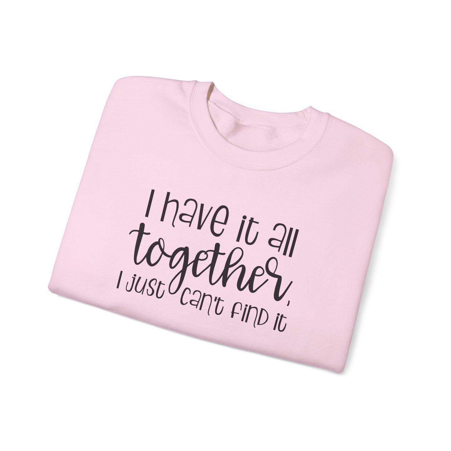 Functioning with Missing Pieces Crewneck Sweatshirt