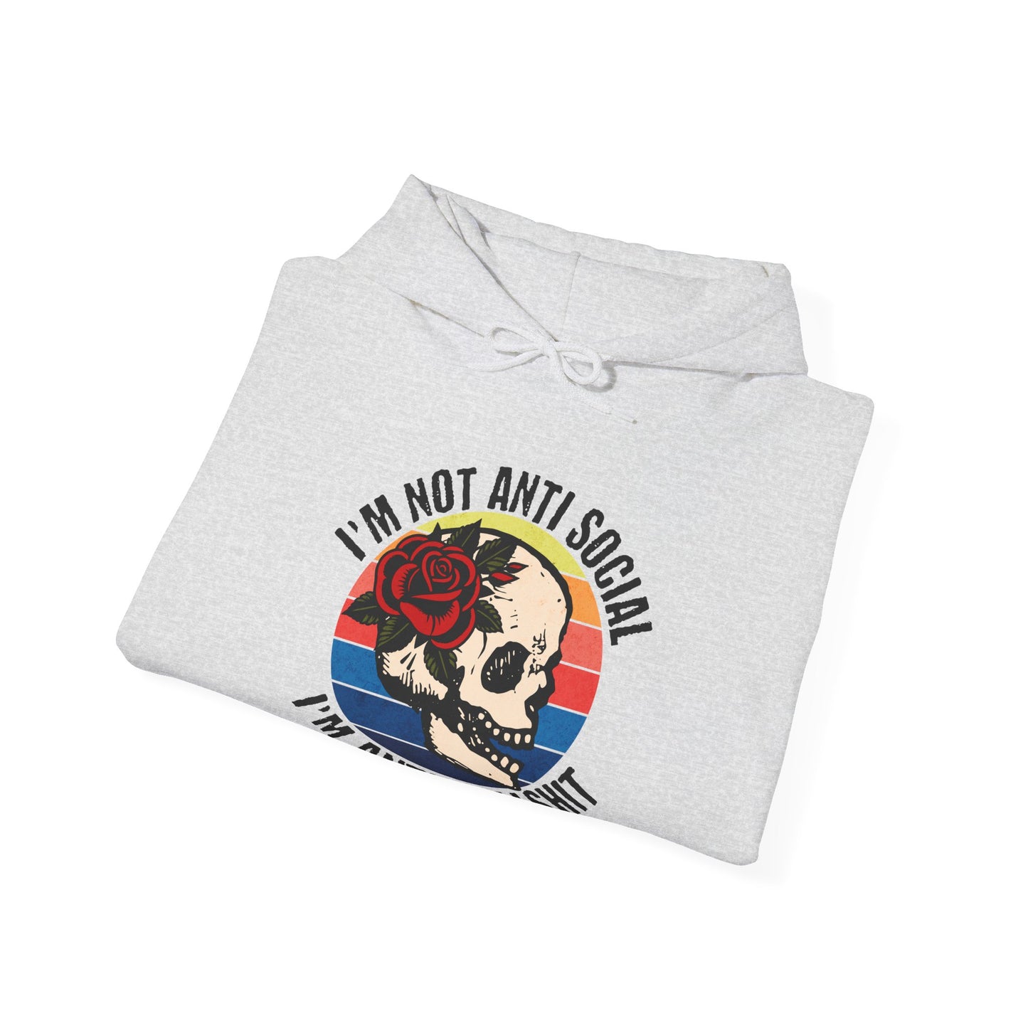 Anti bullshit Hooded Sweatshirt