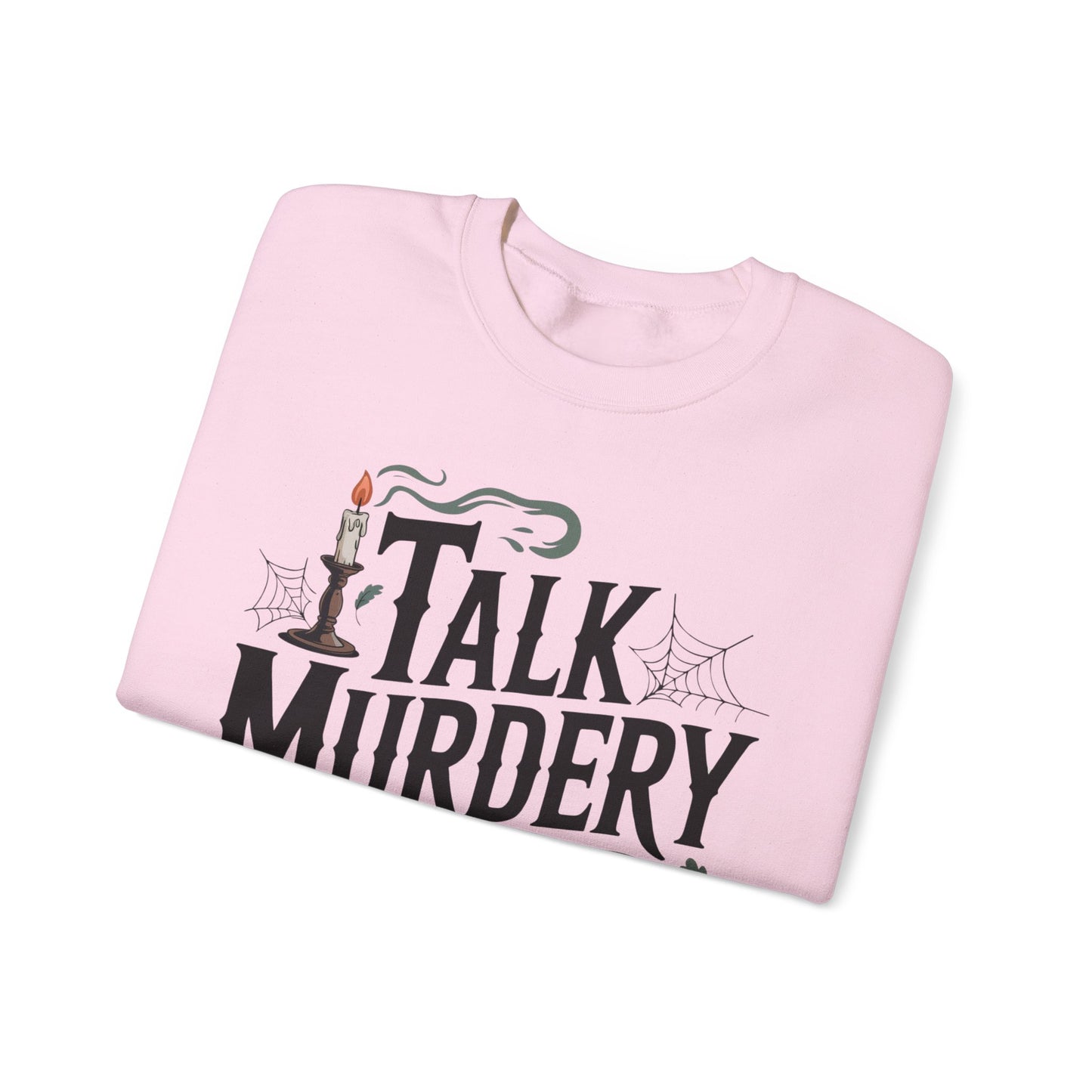 Whispered Warnings True Crime Crewneck