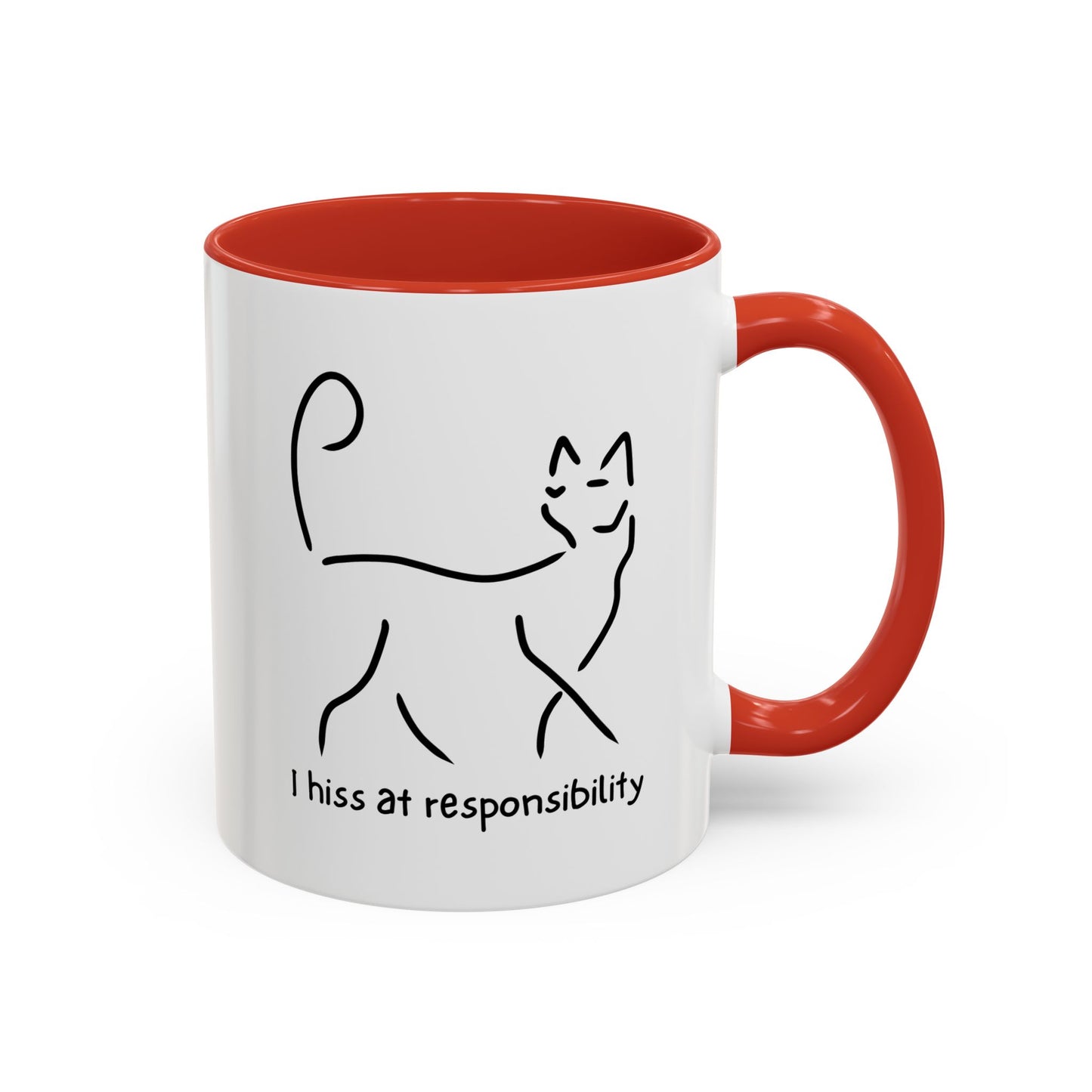 Hiss Mode Activated Accent Mug