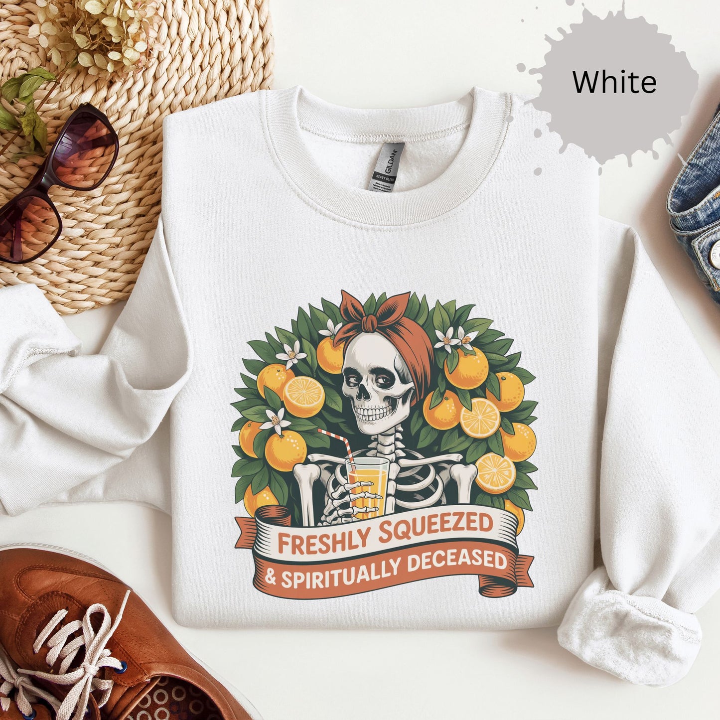 Dead Girl Detox Club Crewneck Sweatshirt