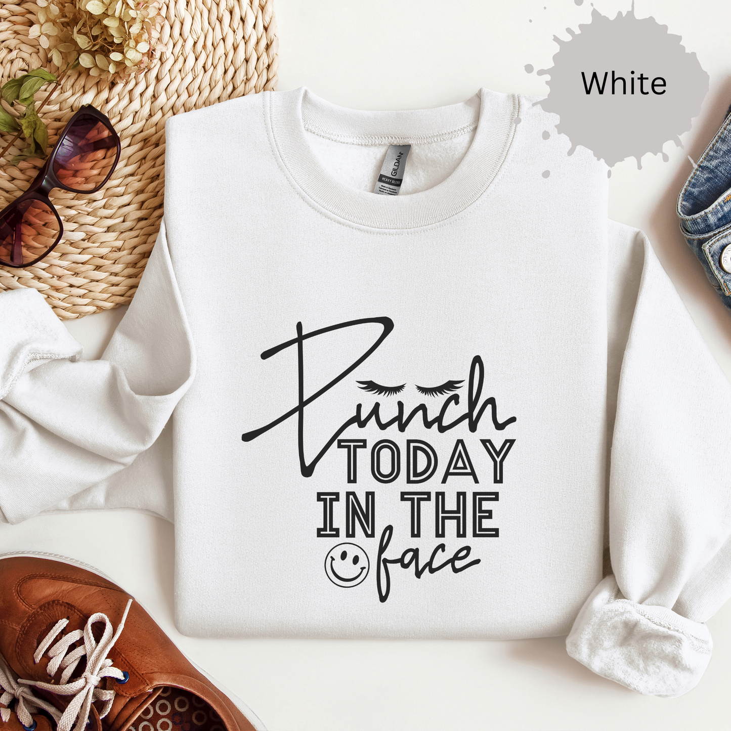 Aggressive is the Day Crewneck Sweatshirt