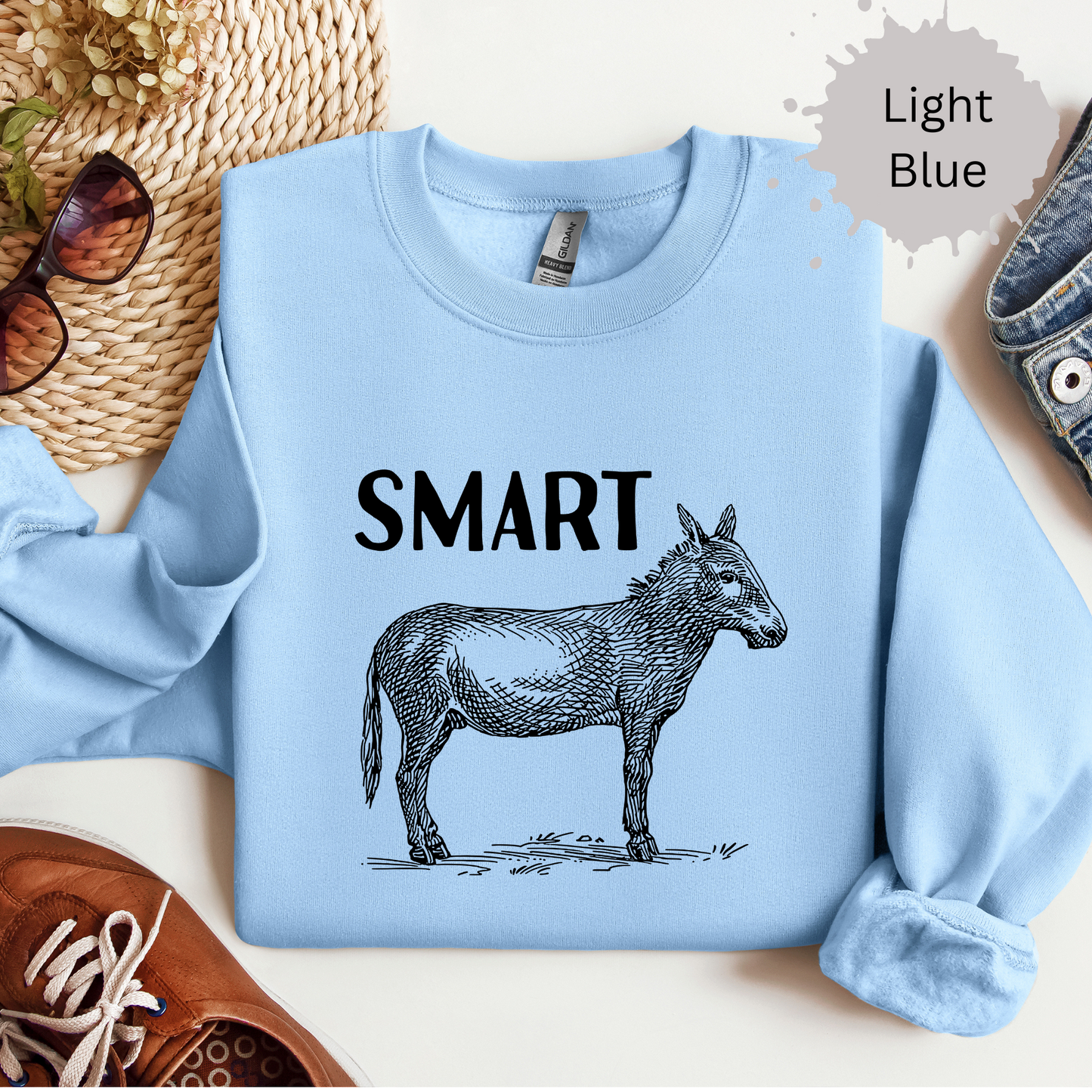 Smart Ass Crewneck Sweatshirt