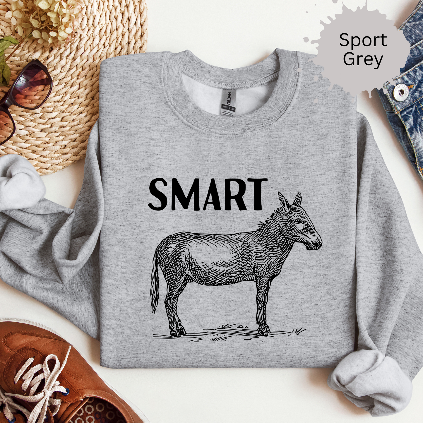 Smart Ass Crewneck Sweatshirt