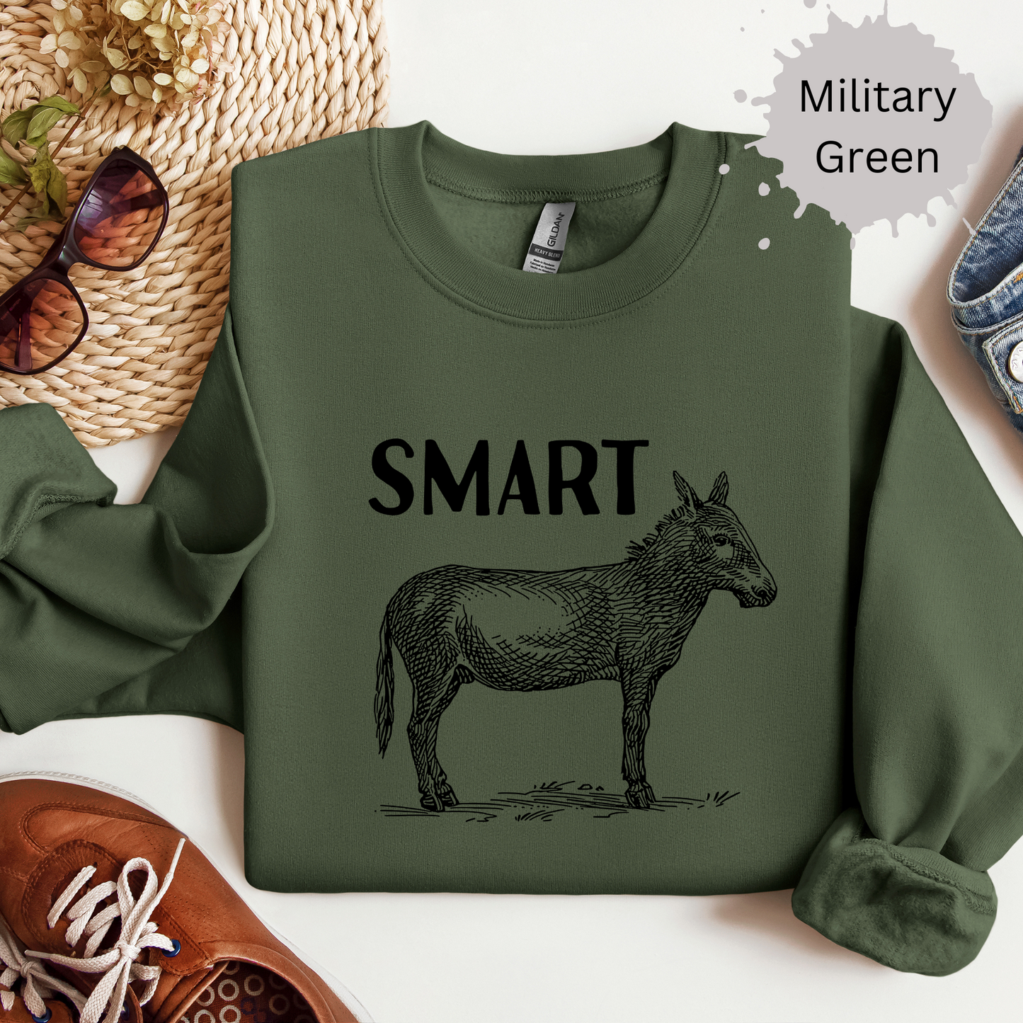 Smart Ass Crewneck Sweatshirt