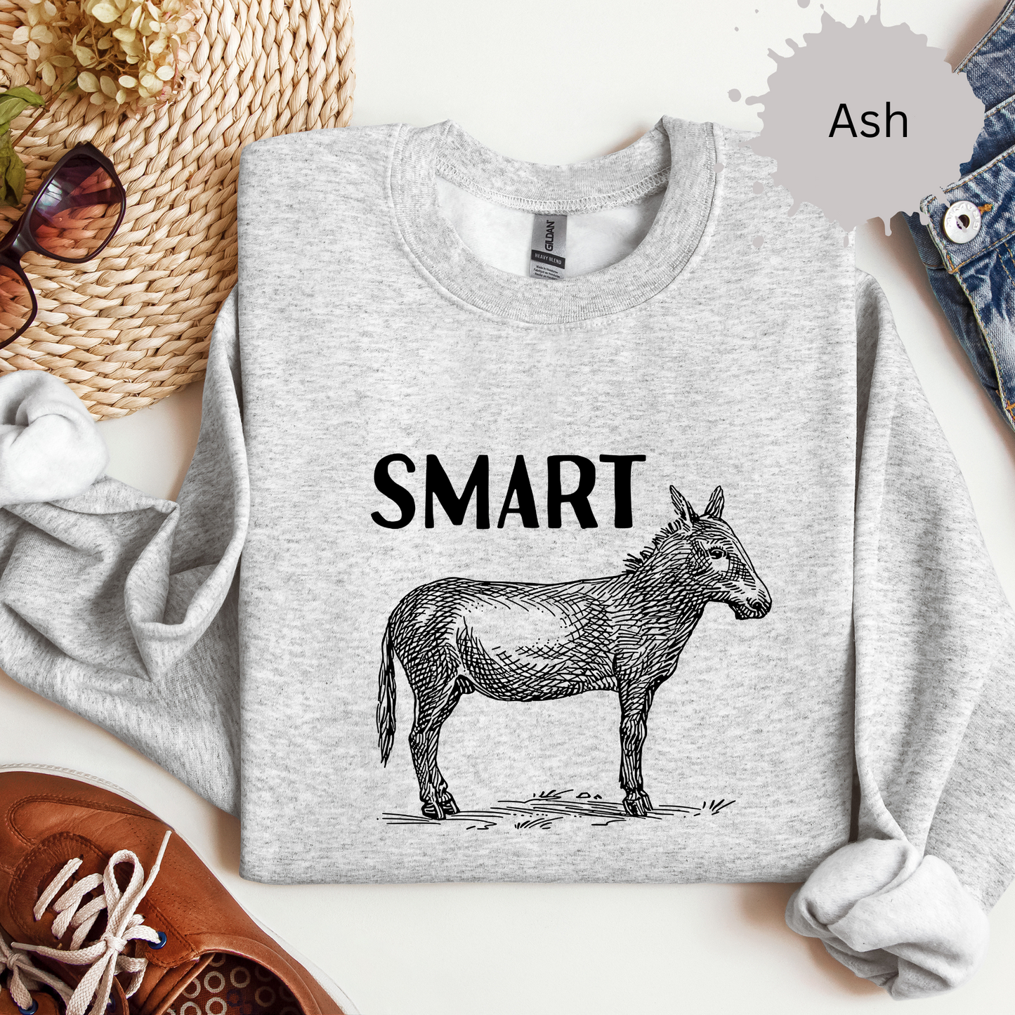 Smart Ass Crewneck Sweatshirt