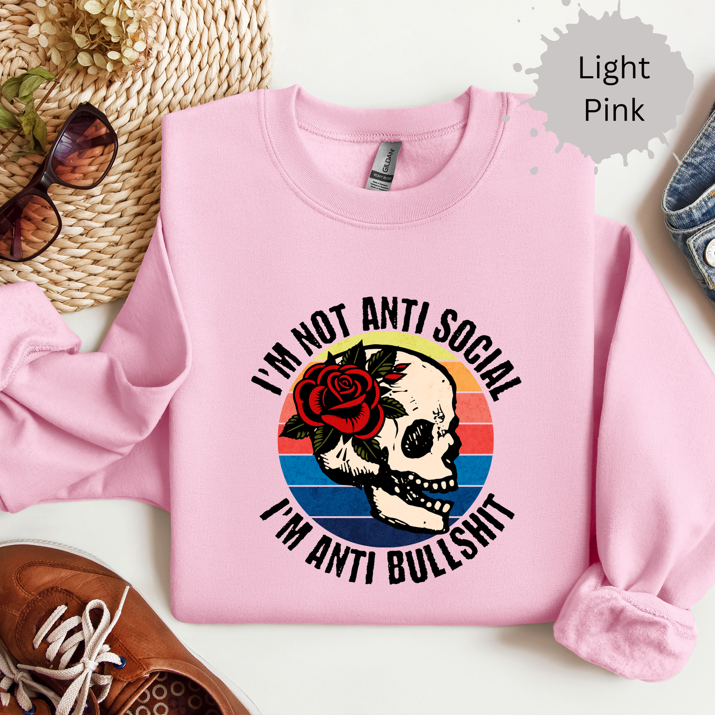 Anti Bullshit Crewneck Sweatshirt