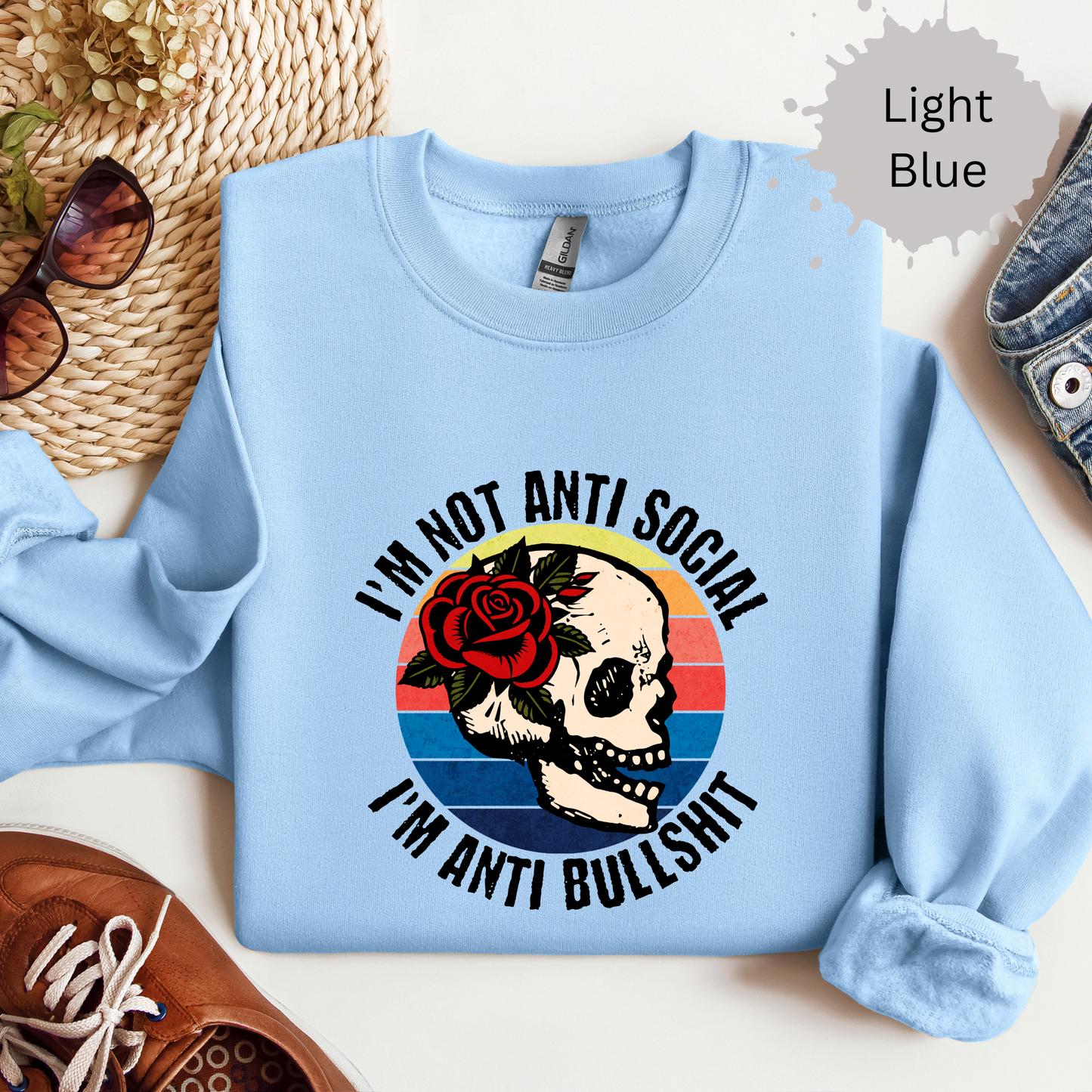 Anti Bullshit Crewneck Sweatshirt