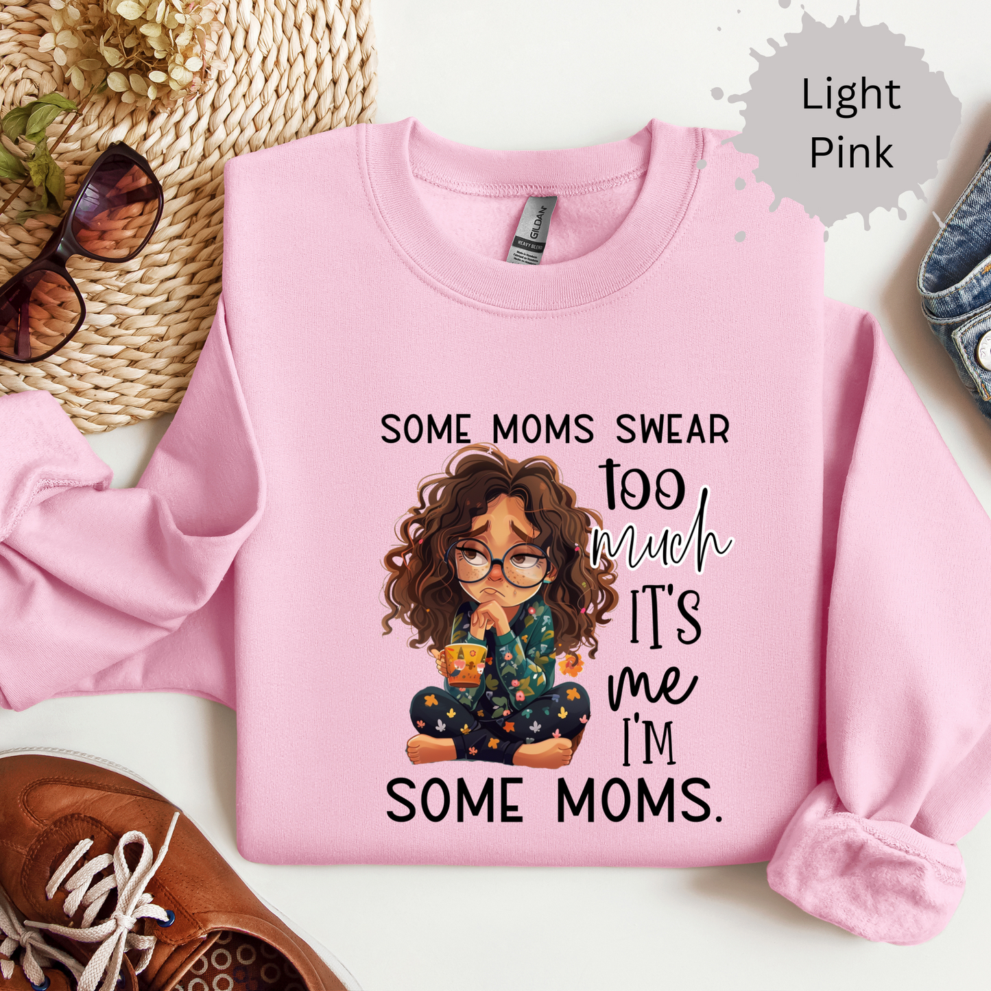Sweary Moms Crewneck Sweatshirt