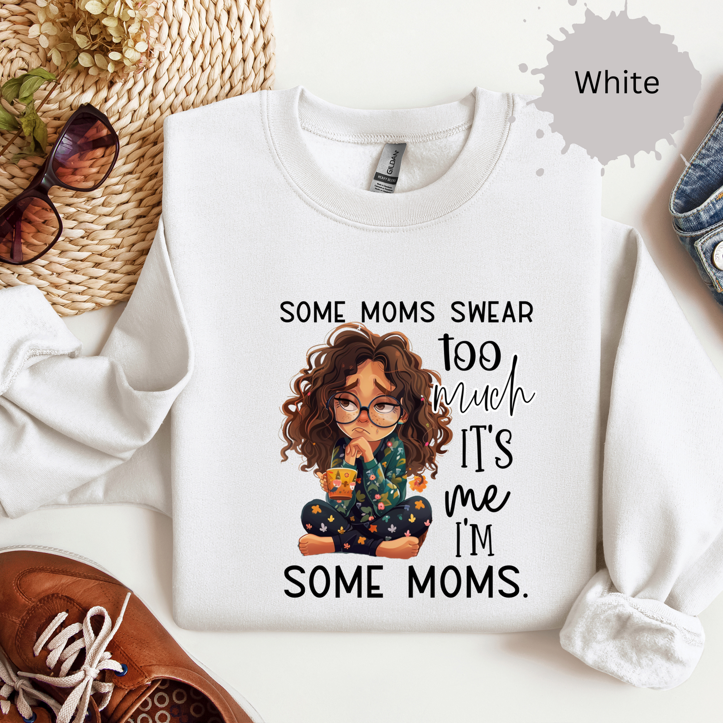 Sweary Moms Crewneck Sweatshirt