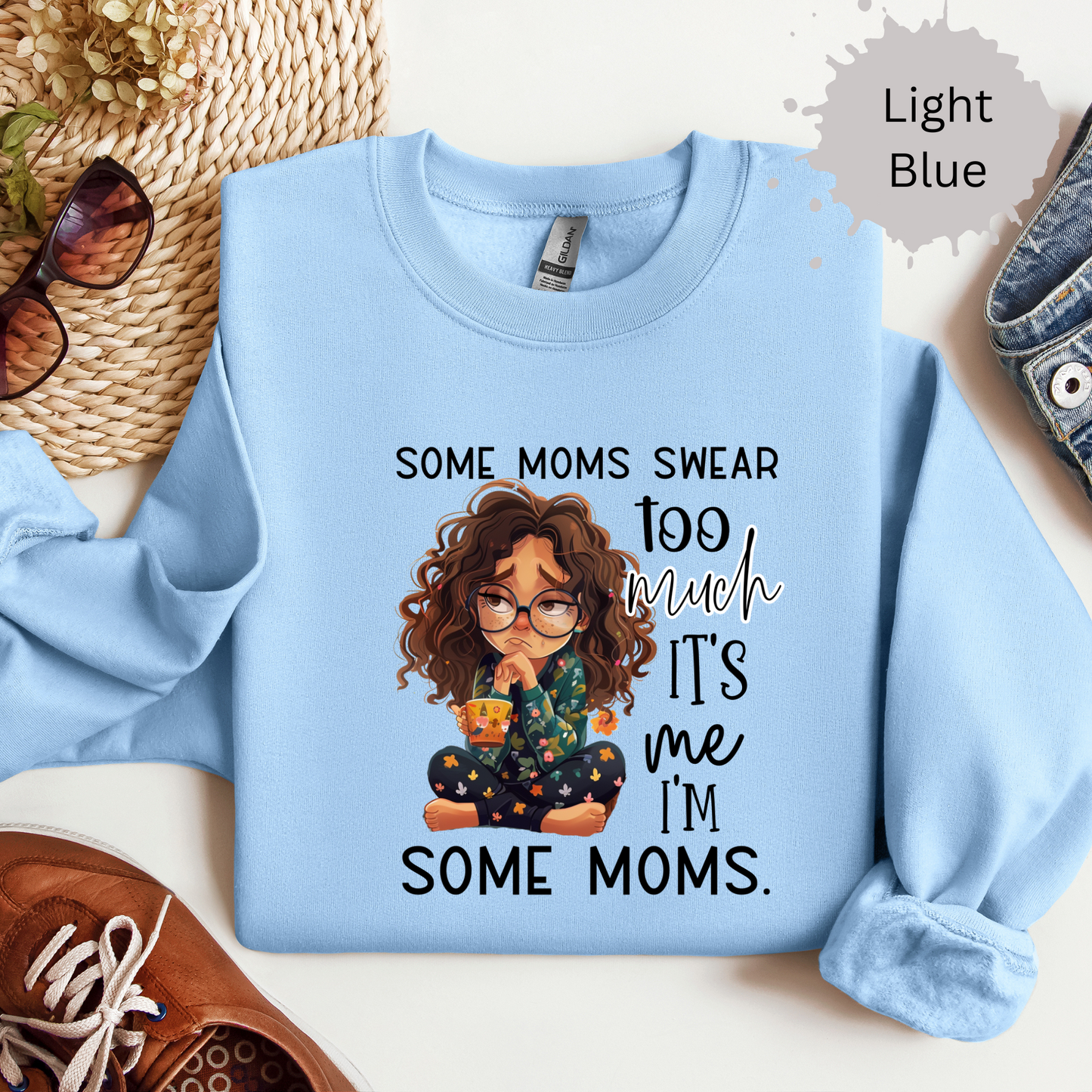 Sweary Moms Crewneck Sweatshirt