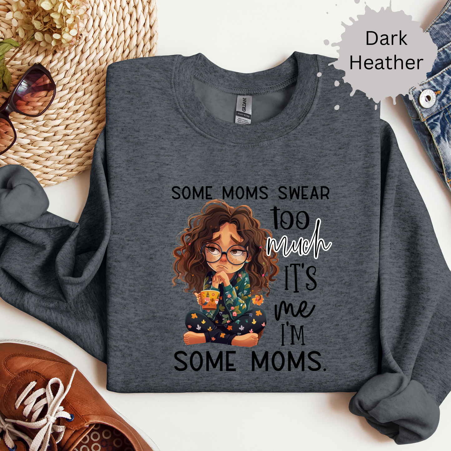 Sweary Moms Crewneck Sweatshirt