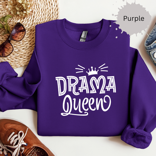 Drama Queen Crewneck Sweatshirt