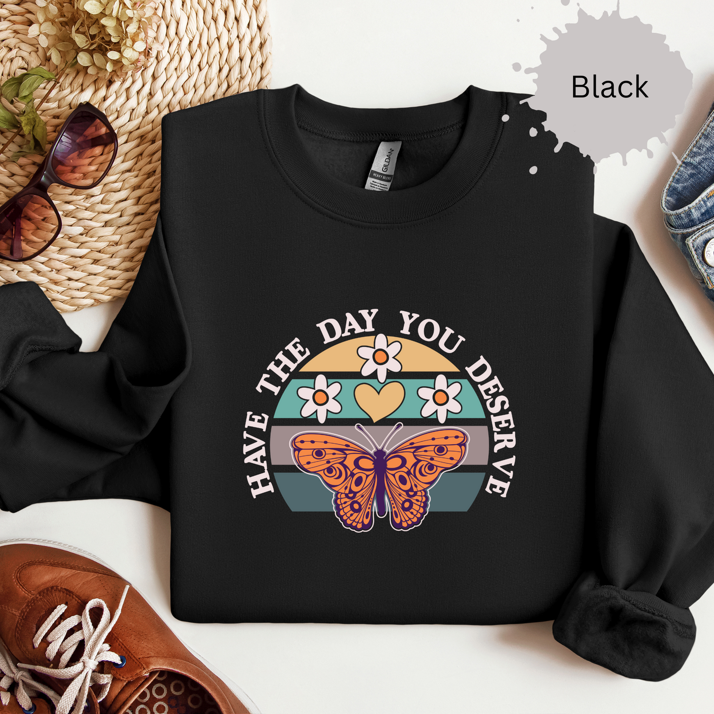 Serving Karma Cold Crewneck Sweatshirt
