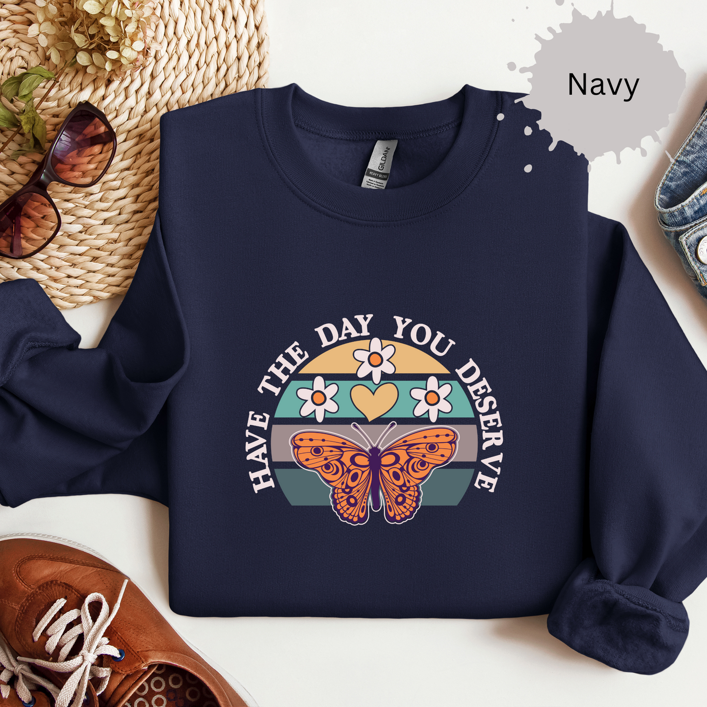 Serving Karma Cold Crewneck Sweatshirt