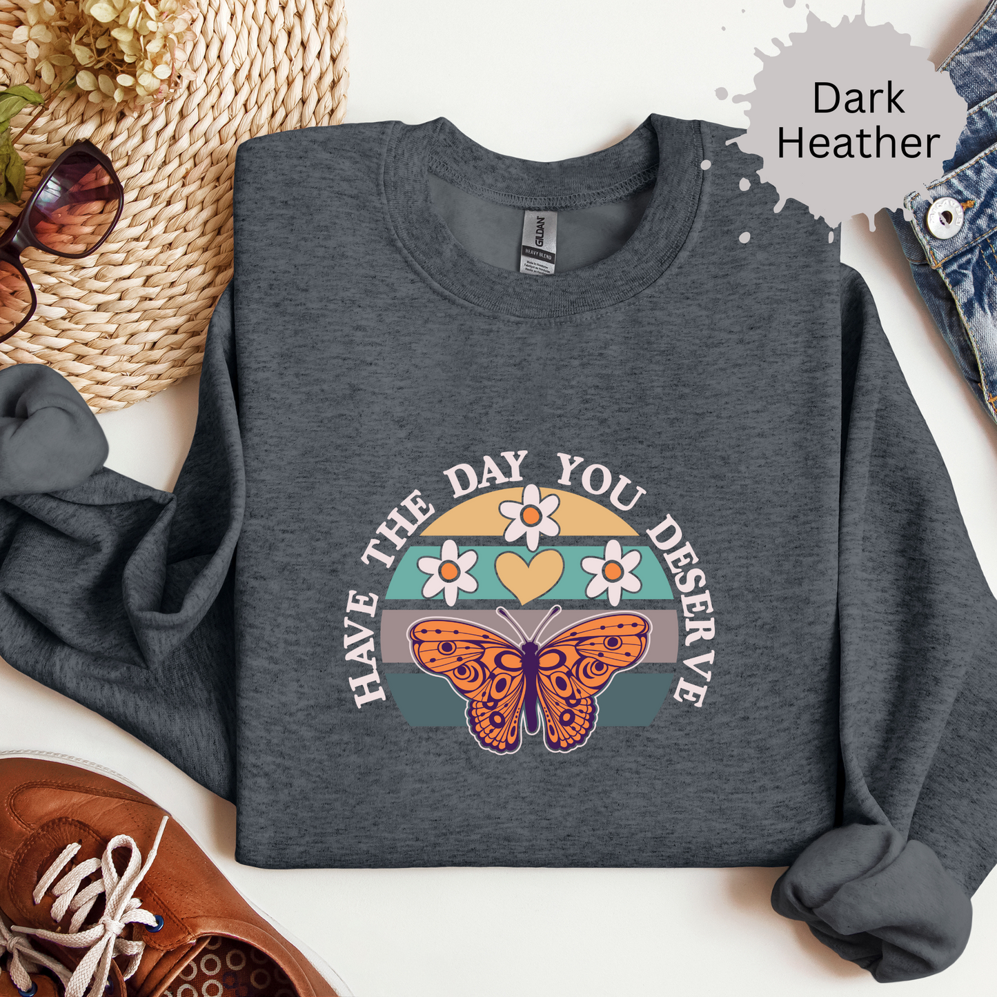 Serving Karma Cold Crewneck Sweatshirt