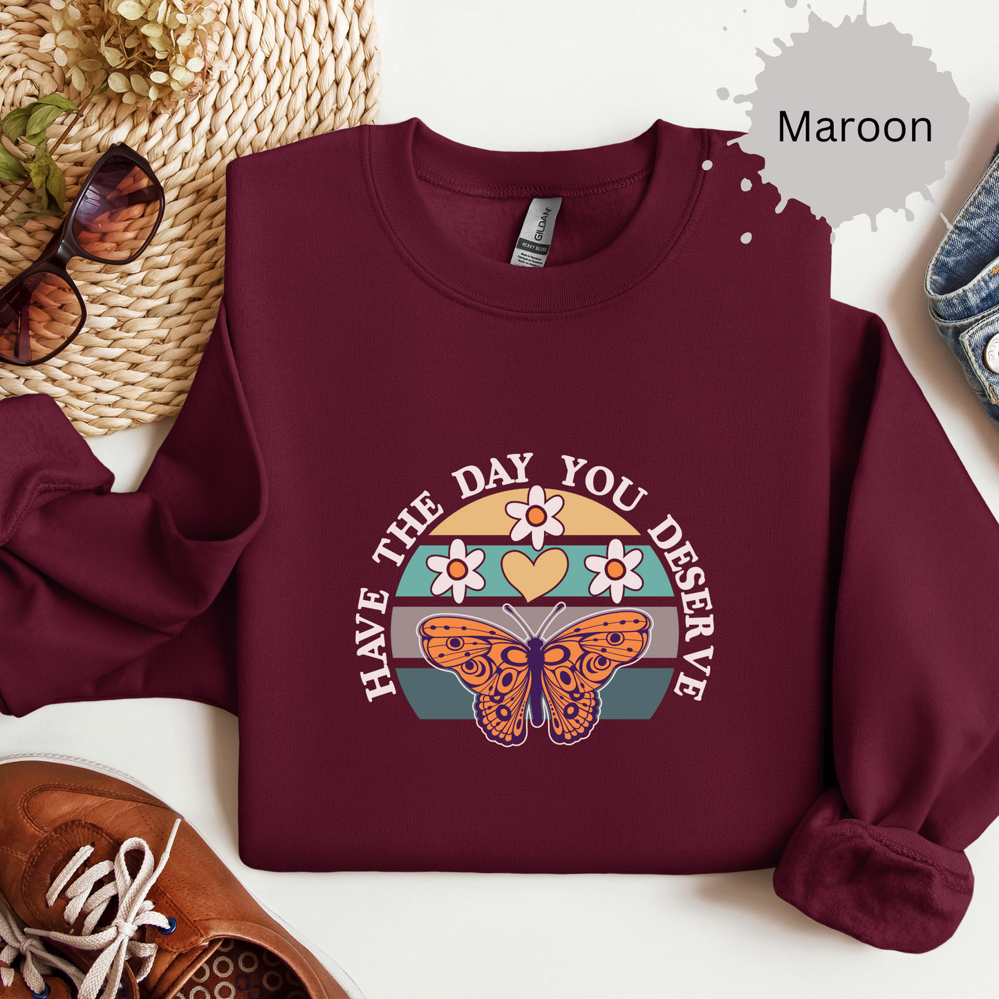 Serving Karma Cold Crewneck Sweatshirt
