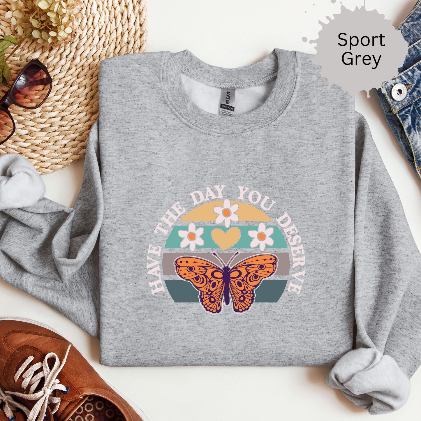 Serving Karma Cold Crewneck Sweatshirt