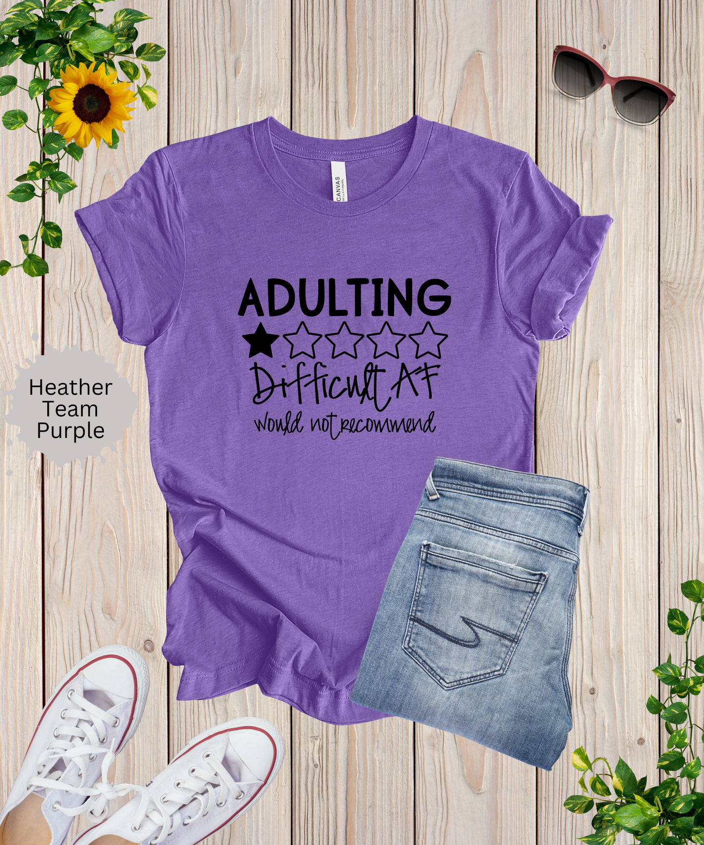 Adulting is Difficult AF T-Shirt