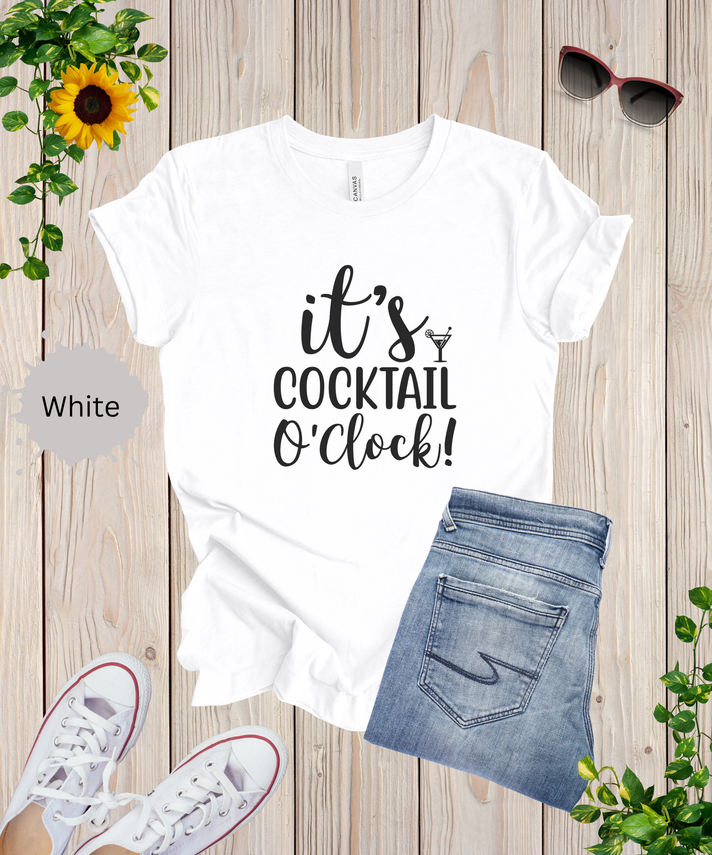 Its Cocktail O'Clock T-Shirt