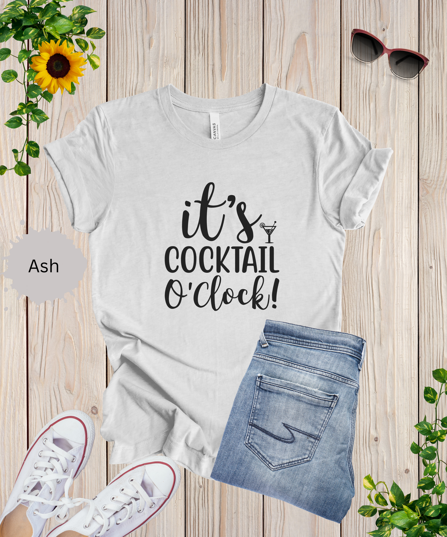 Its Cocktail O'Clock T-Shirt