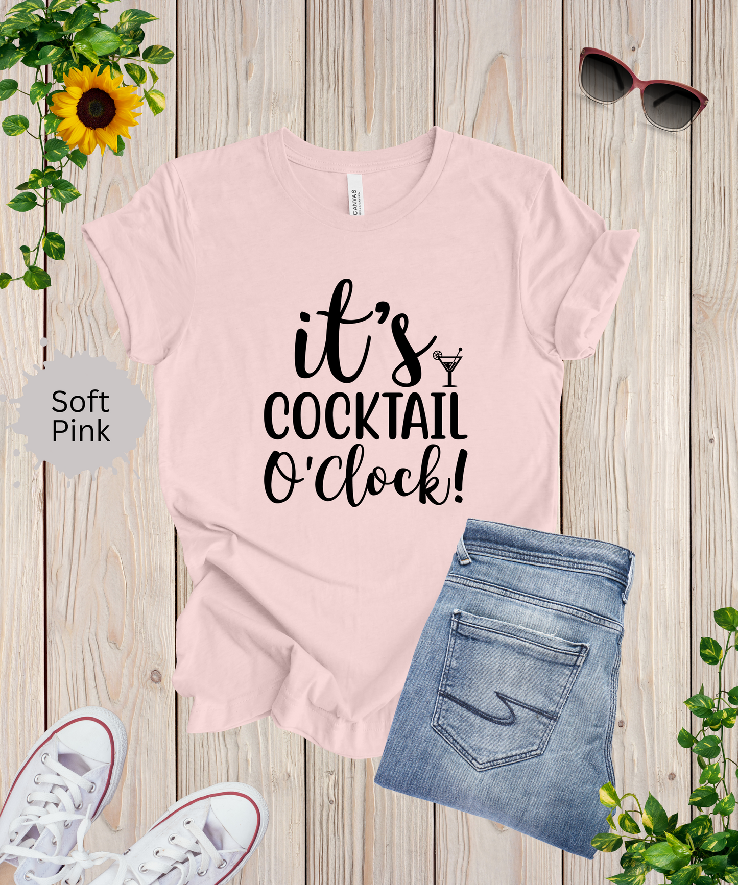 Its Cocktail O'Clock T-Shirt