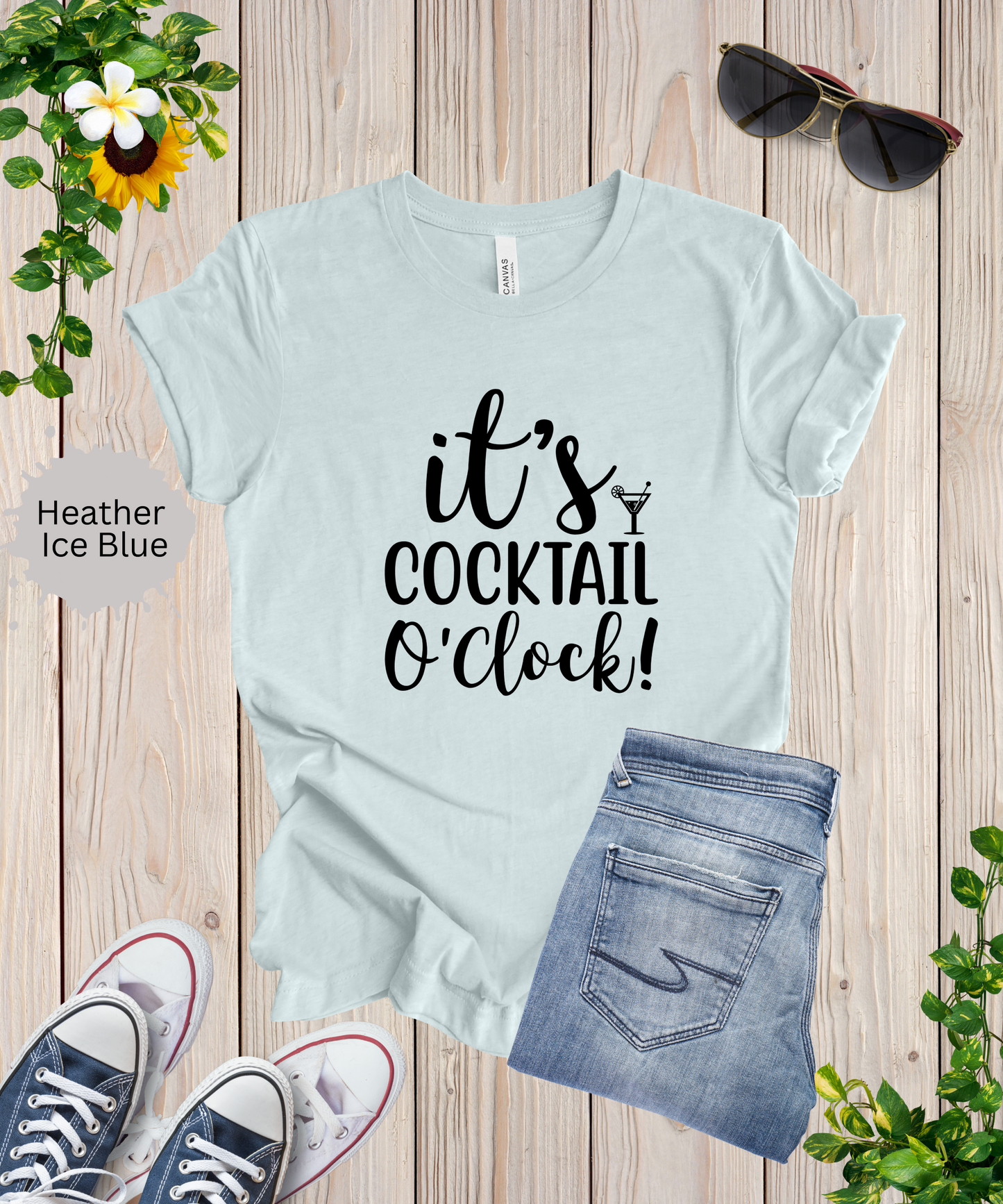 Its Cocktail O'Clock T-Shirt