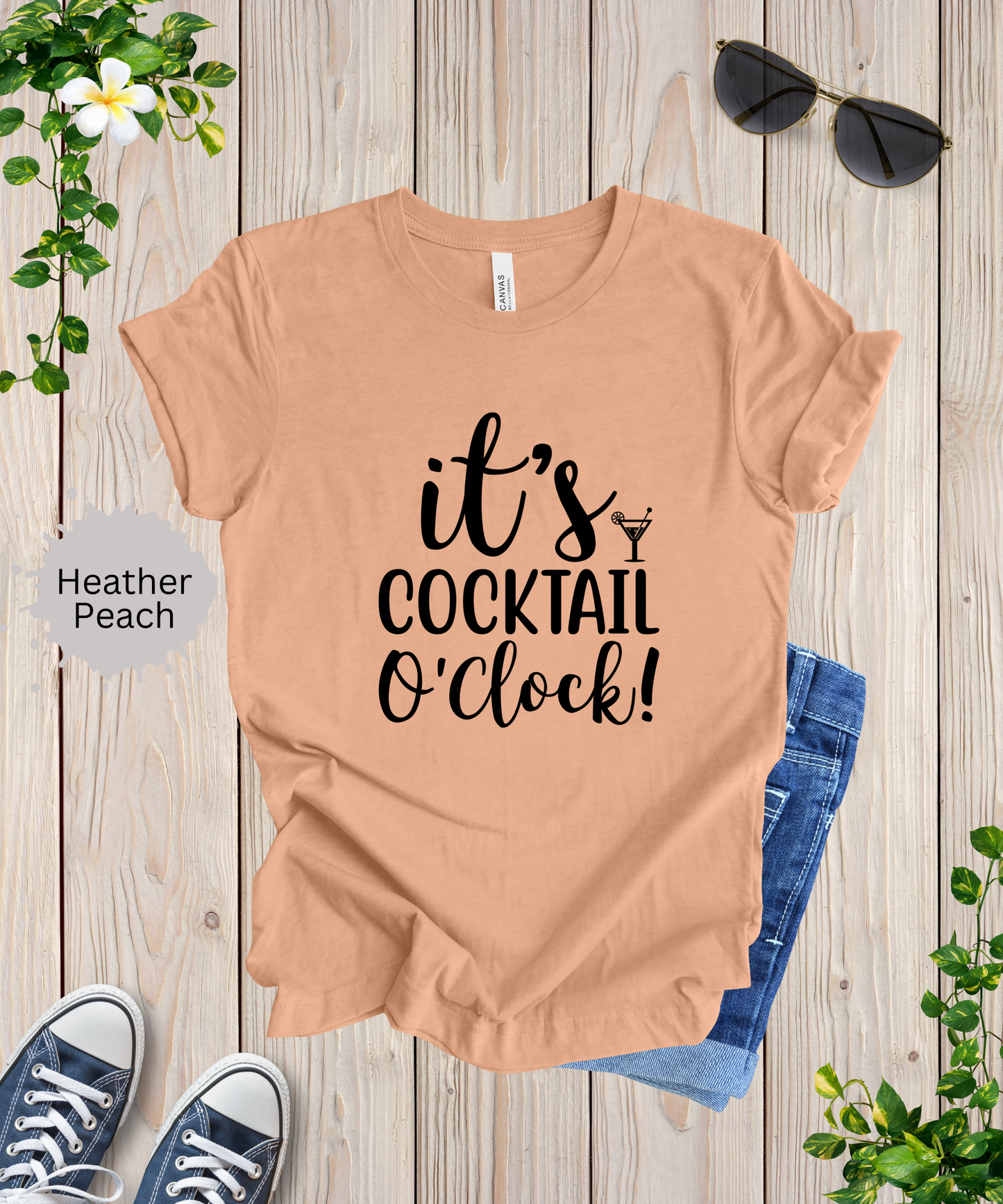 Its Cocktail O'Clock T-Shirt
