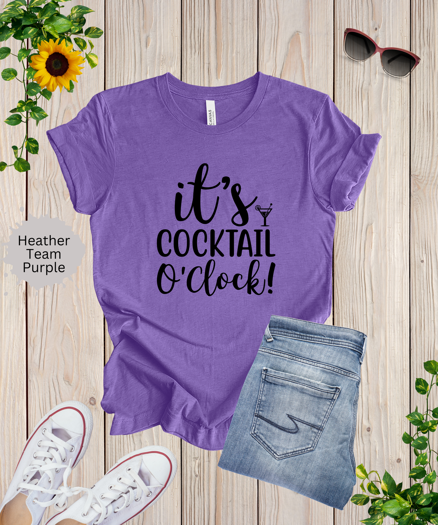Its Cocktail O'Clock T-Shirt