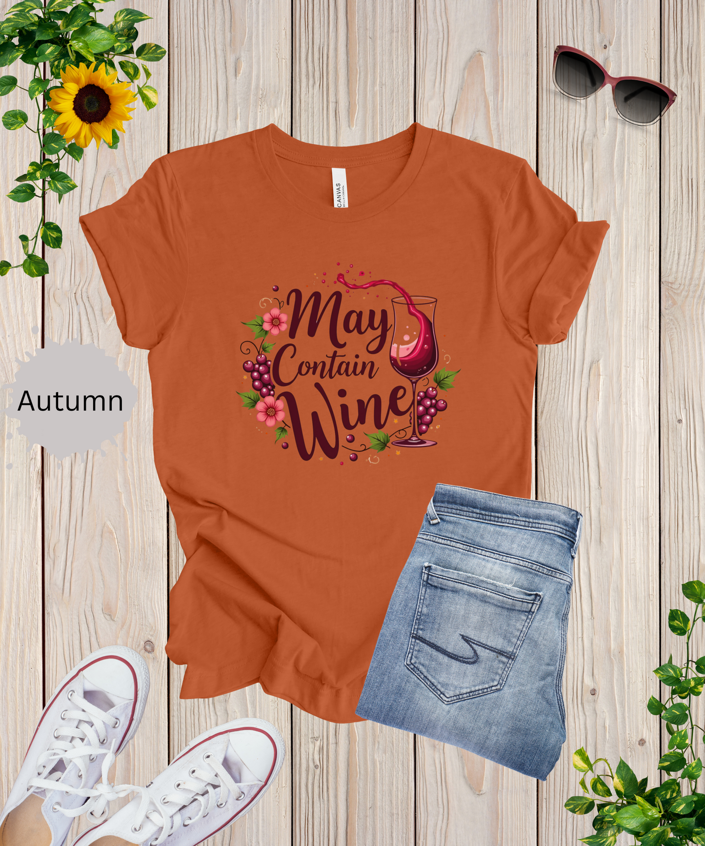 May Contain Wine T-Shirt