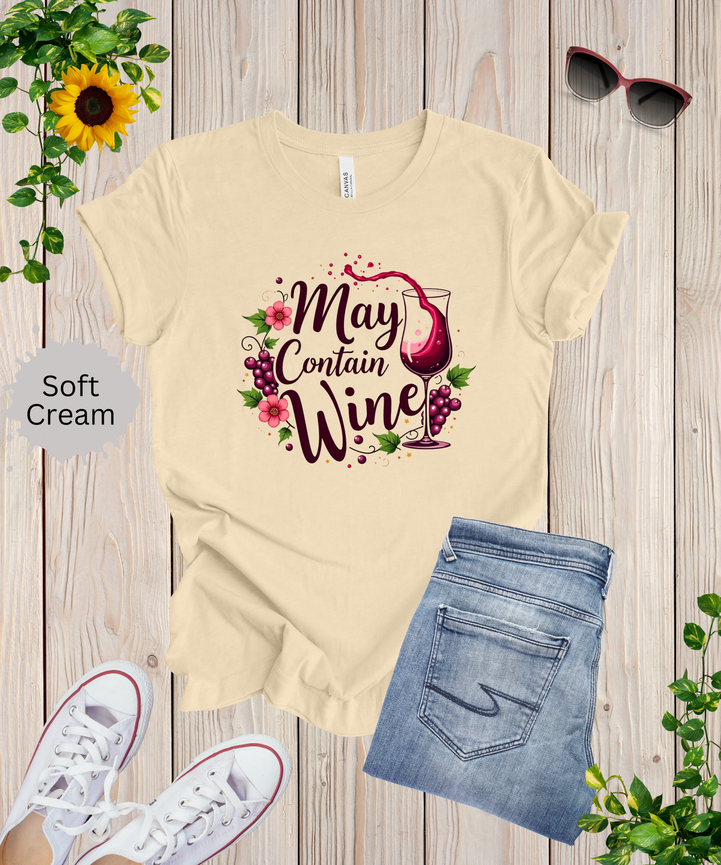 May Contain Wine T-Shirt