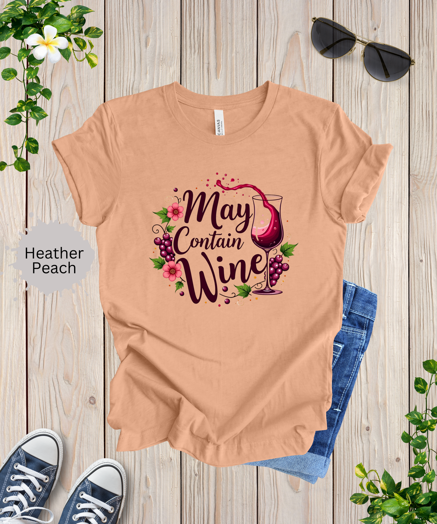 May Contain Wine T-Shirt