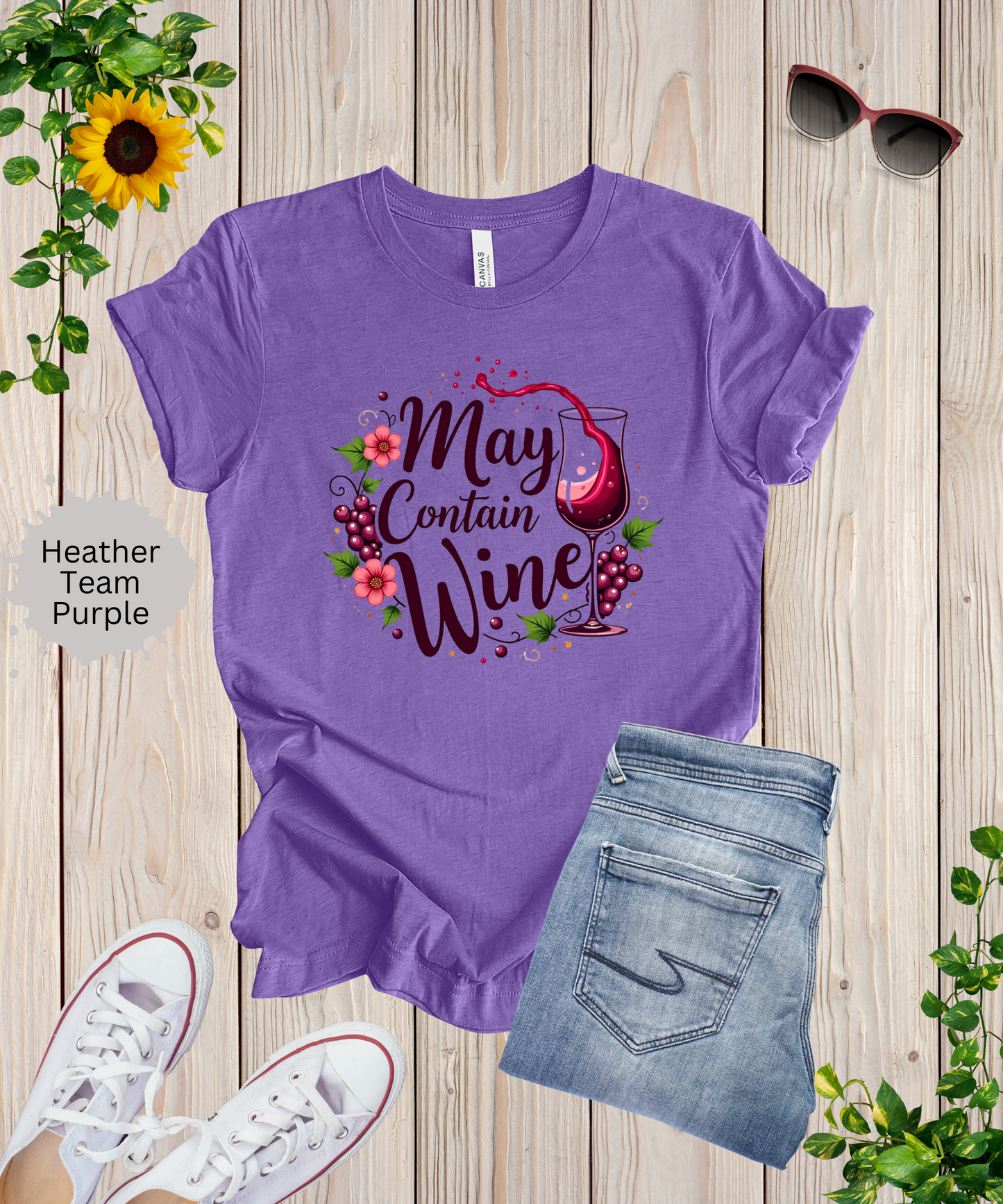 May Contain Wine T-Shirt