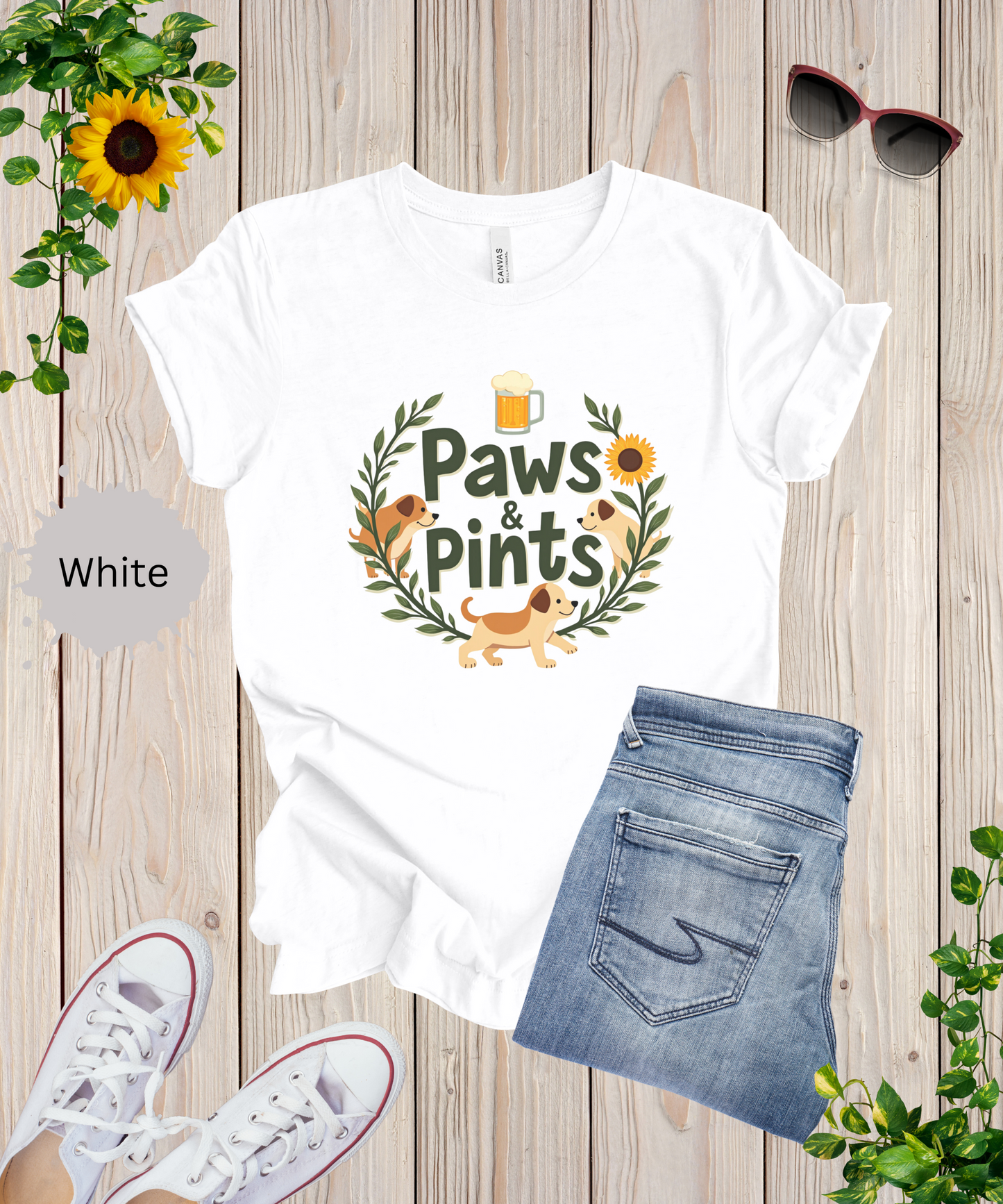 Paws and Pints T-Shirt