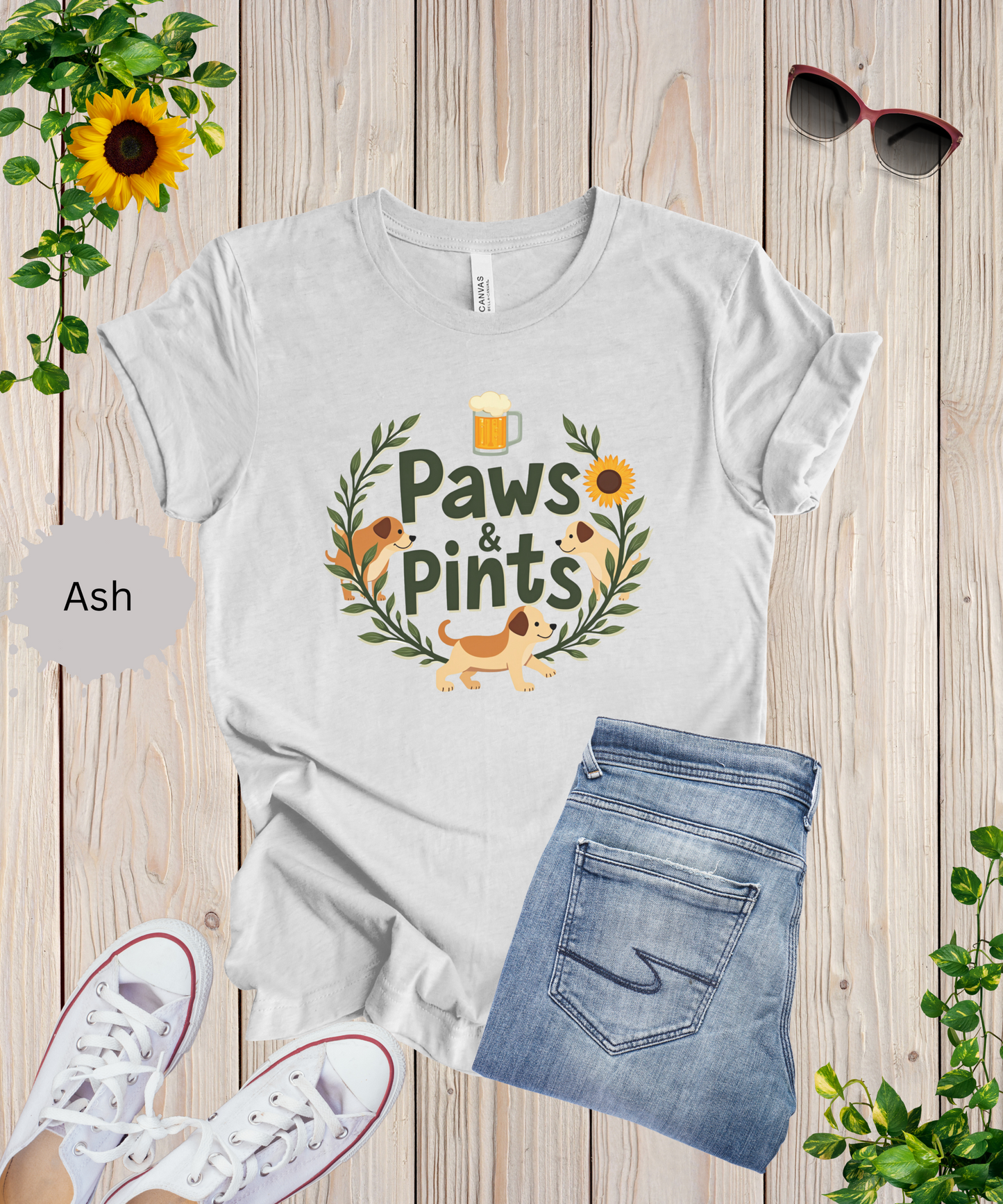 Paws and Pints T-Shirt