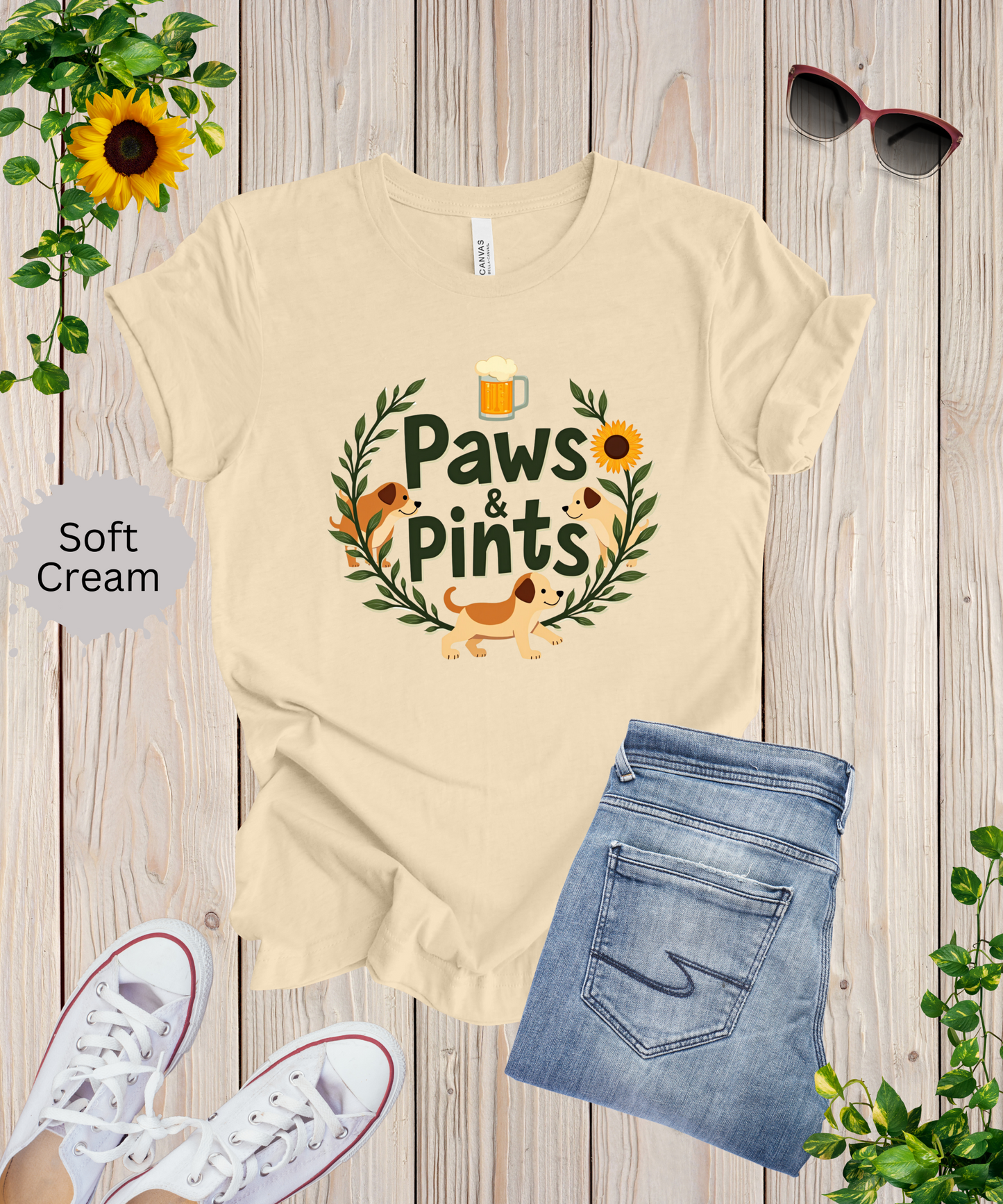 Paws and Pints T-Shirt