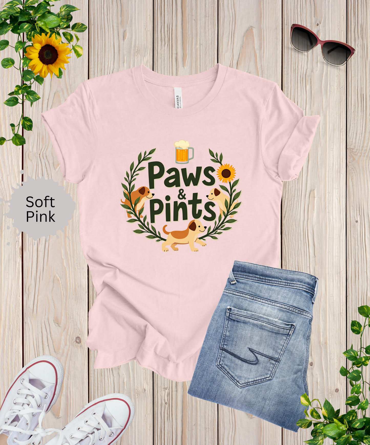 Paws and Pints T-Shirt
