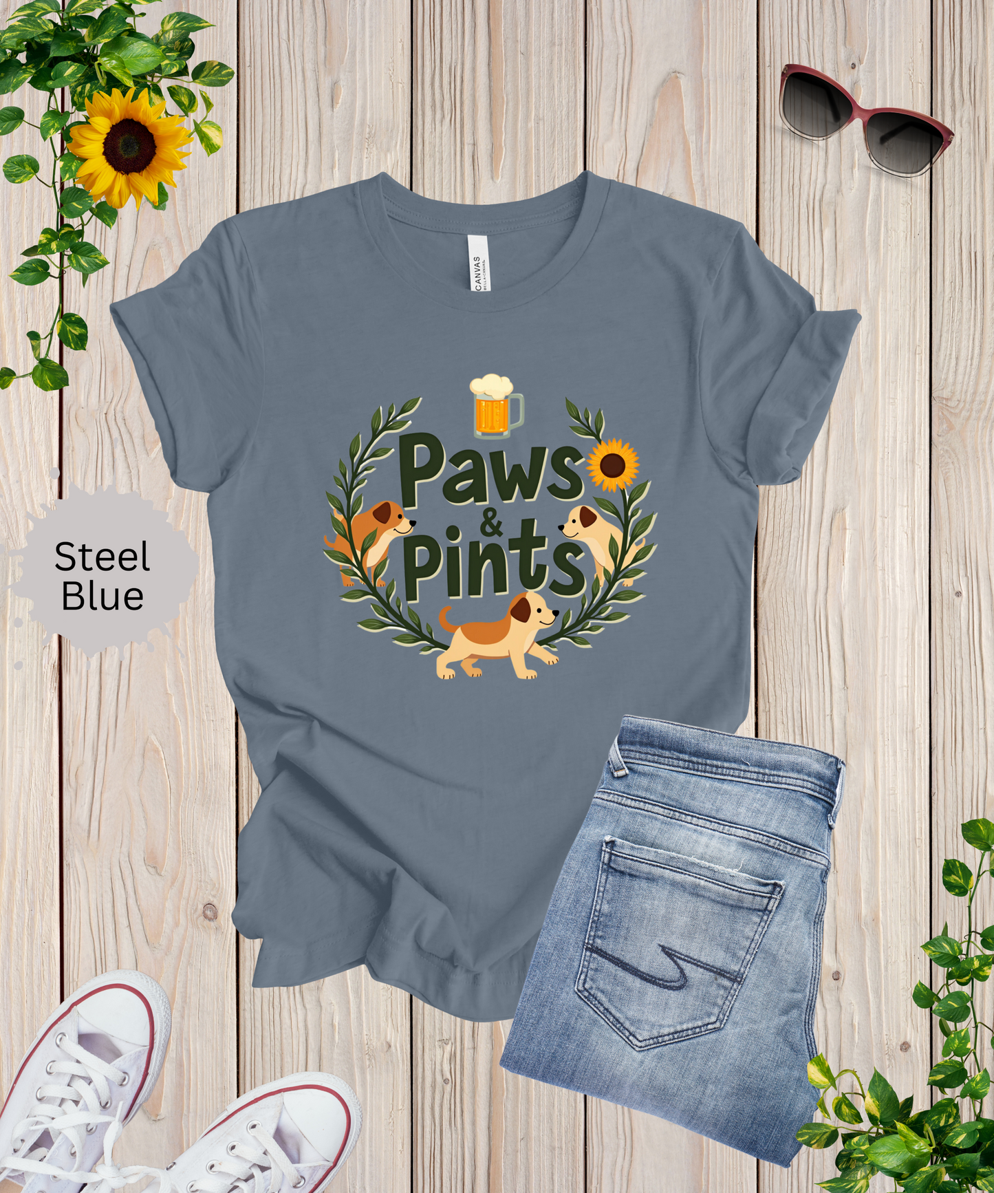 Paws and Pints T-Shirt