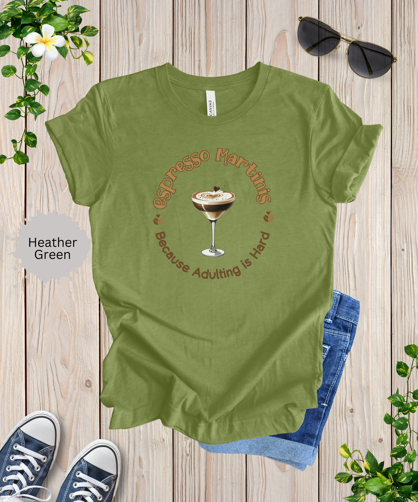 Espresso Martinis and Adulting T-Shirt