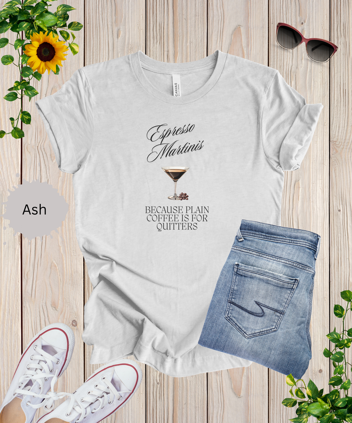Plain Coffee is for Quitters T-Shirt
