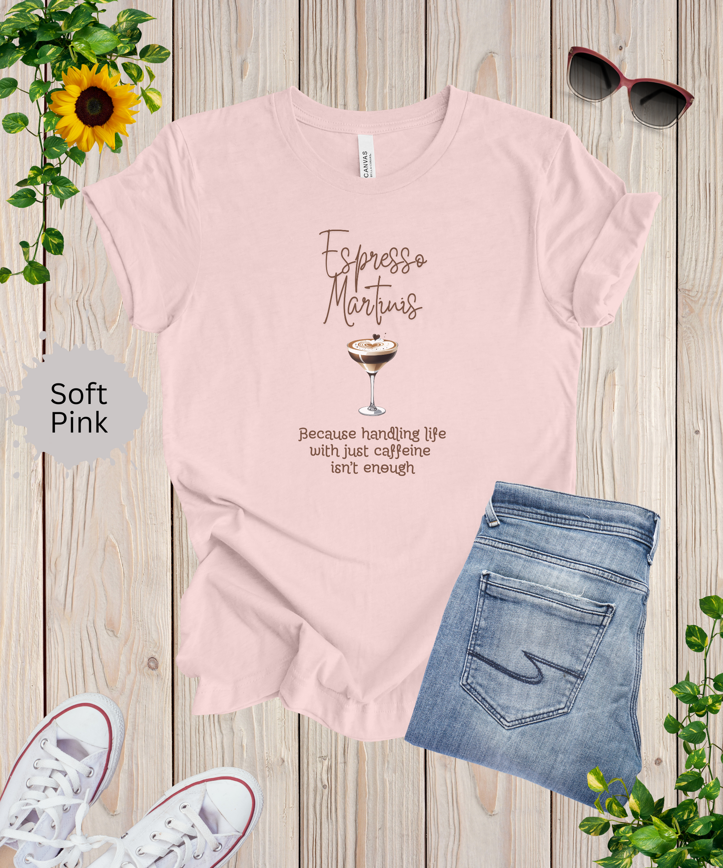 Caffeine Alone Isn't Enough T-Shirt