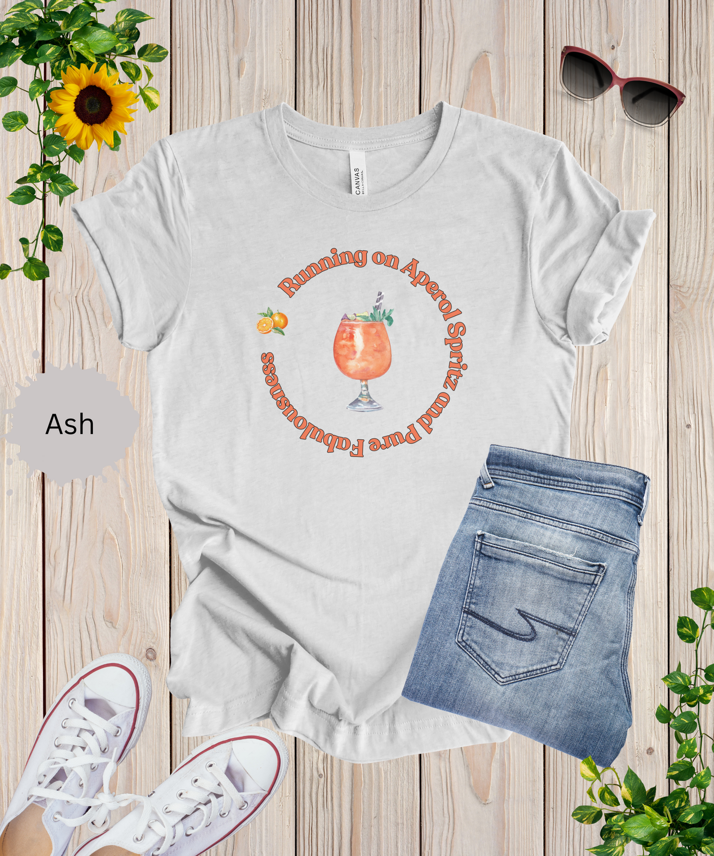 Running on Aperol Spritz T-Shirt